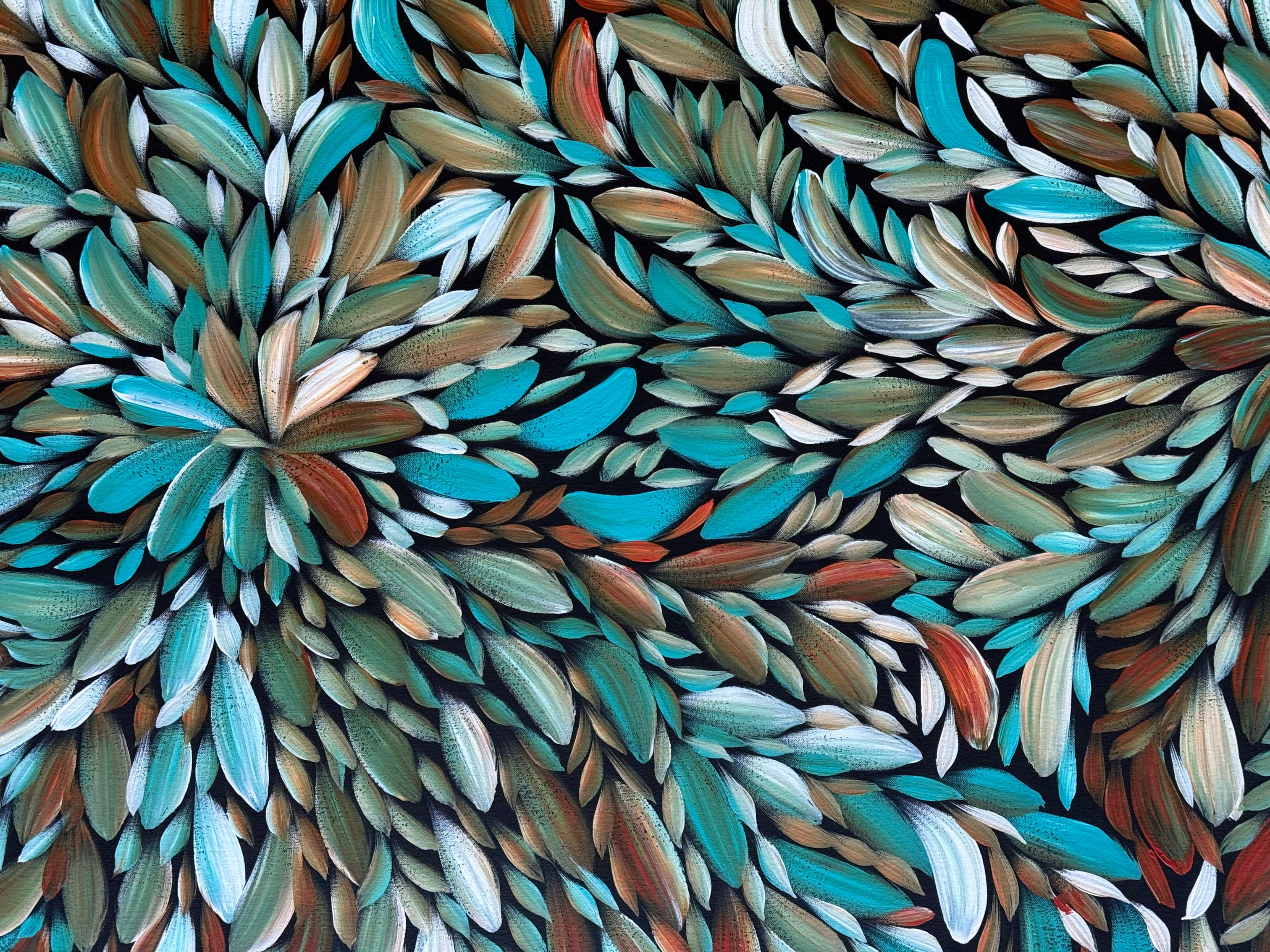 Louise Numina Napananka - Bush Medicine Leaves .41-17