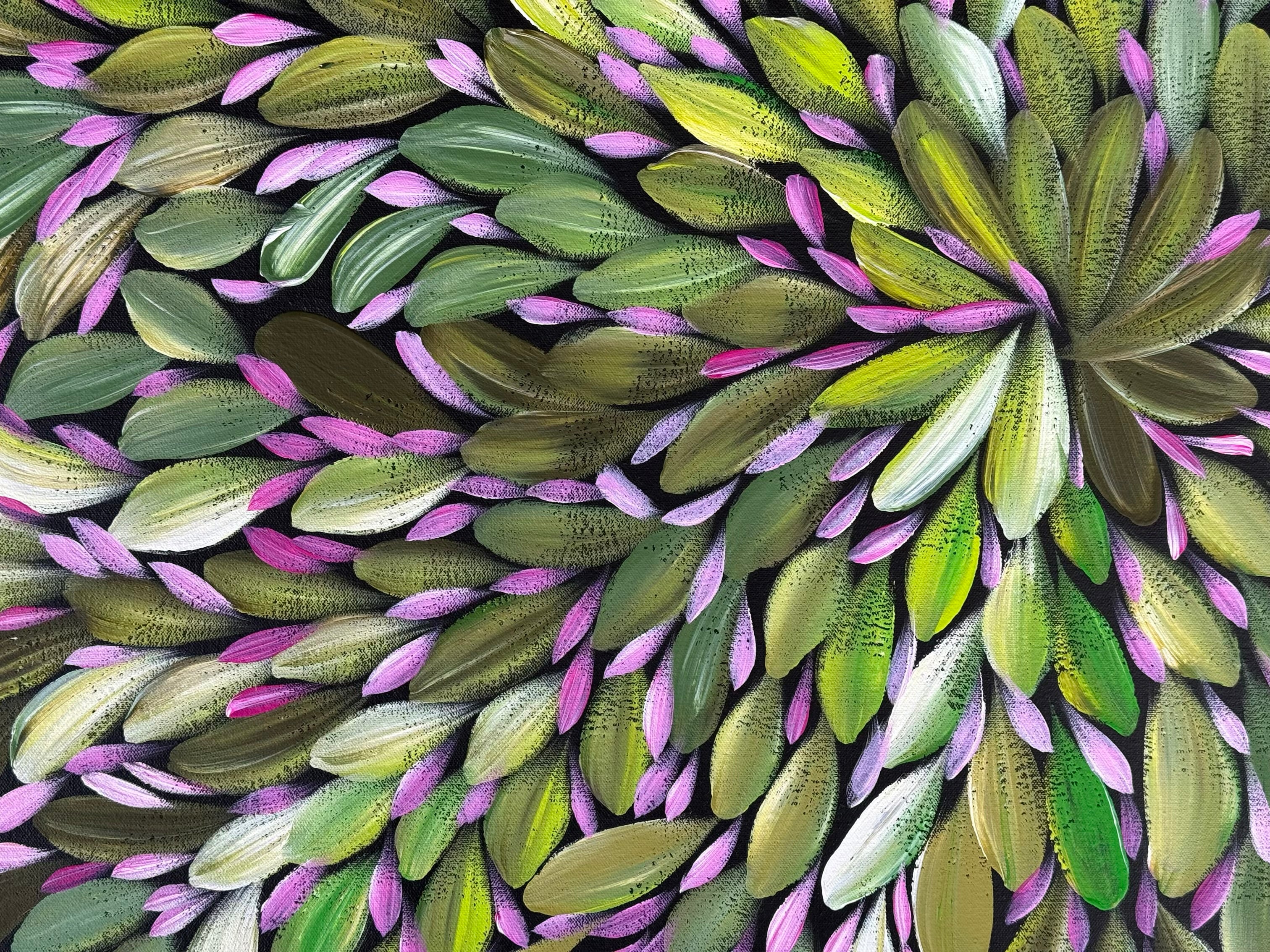 Louise Numina Napananka - Bush Medicine Leaves .65-6
