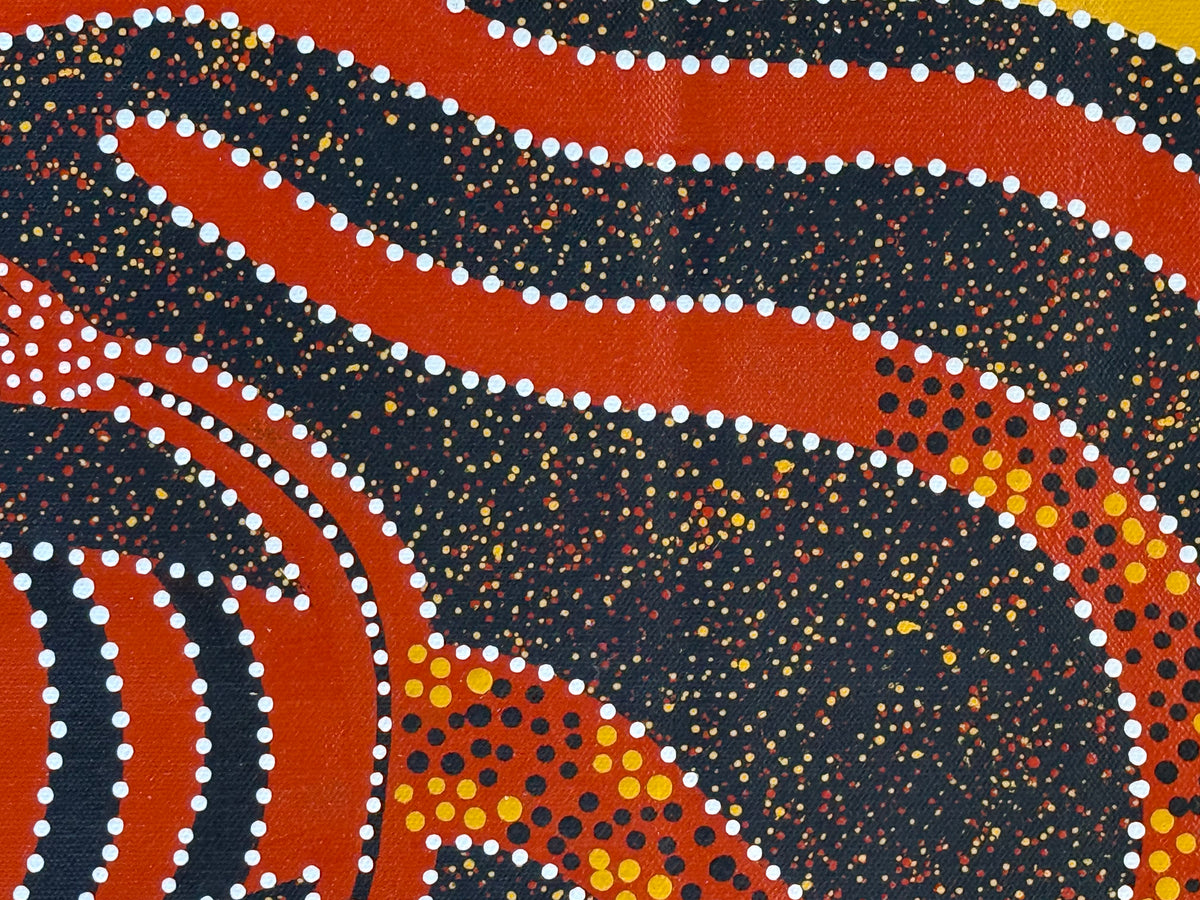 Jacinta Numina Waugh - Goanna Dreaming .46-15