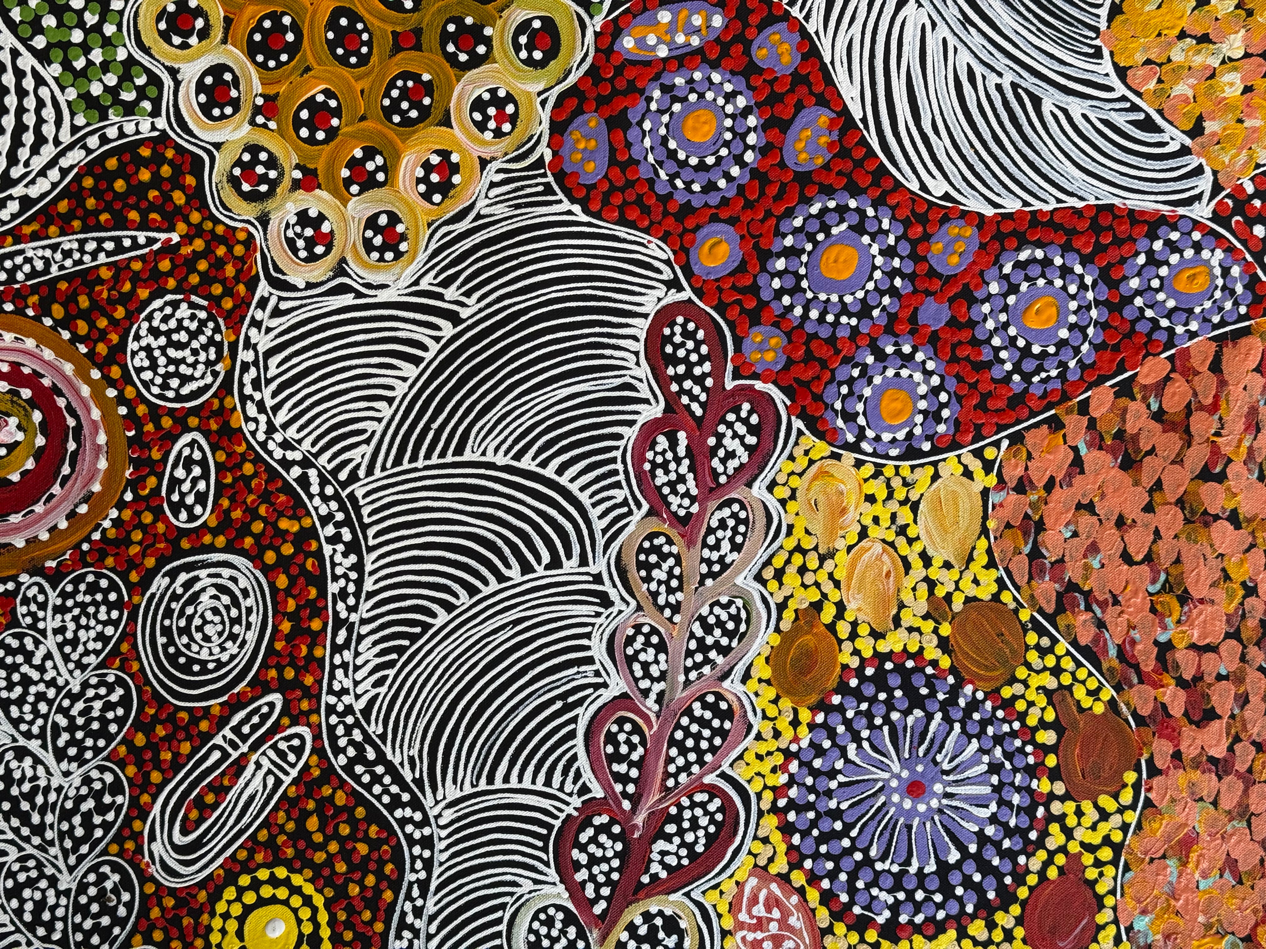 Janet Golder Kngwarreye - My Country .001