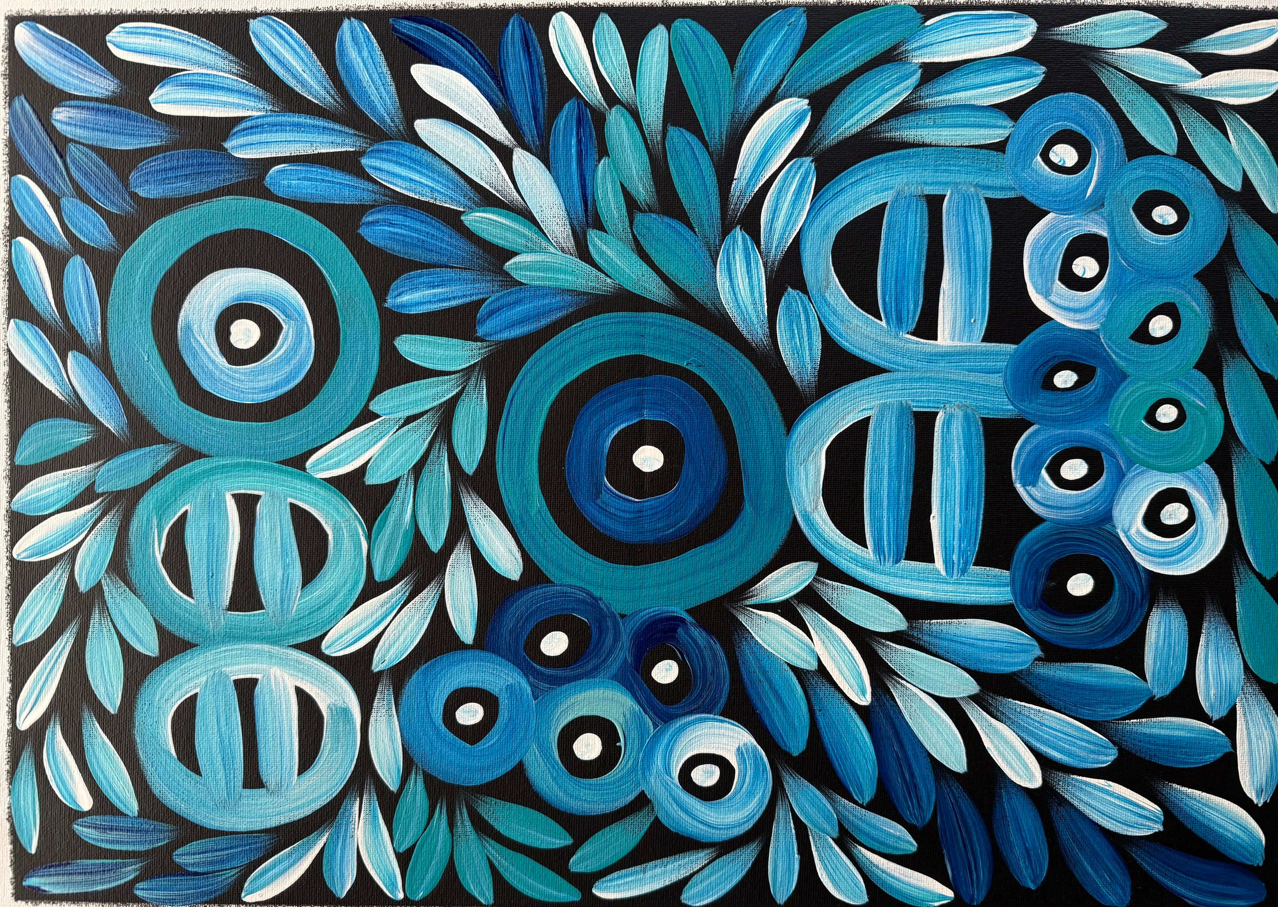 Jacinta Numina Waugh - Women Ceremony (Body Painting) .75-24