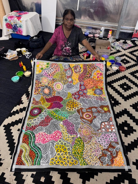 Janet Golder Kngwarreye - My Country .001