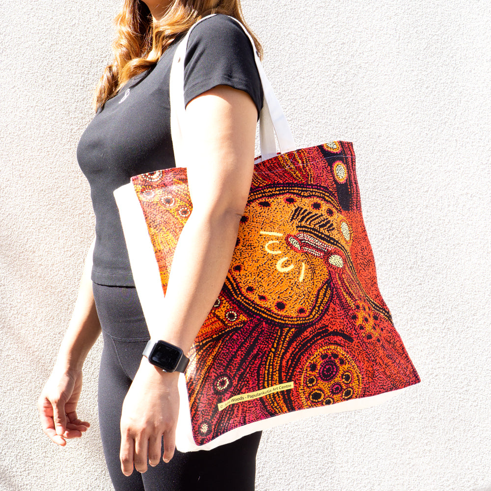 Foldable Cotton Bag - Julie Woods