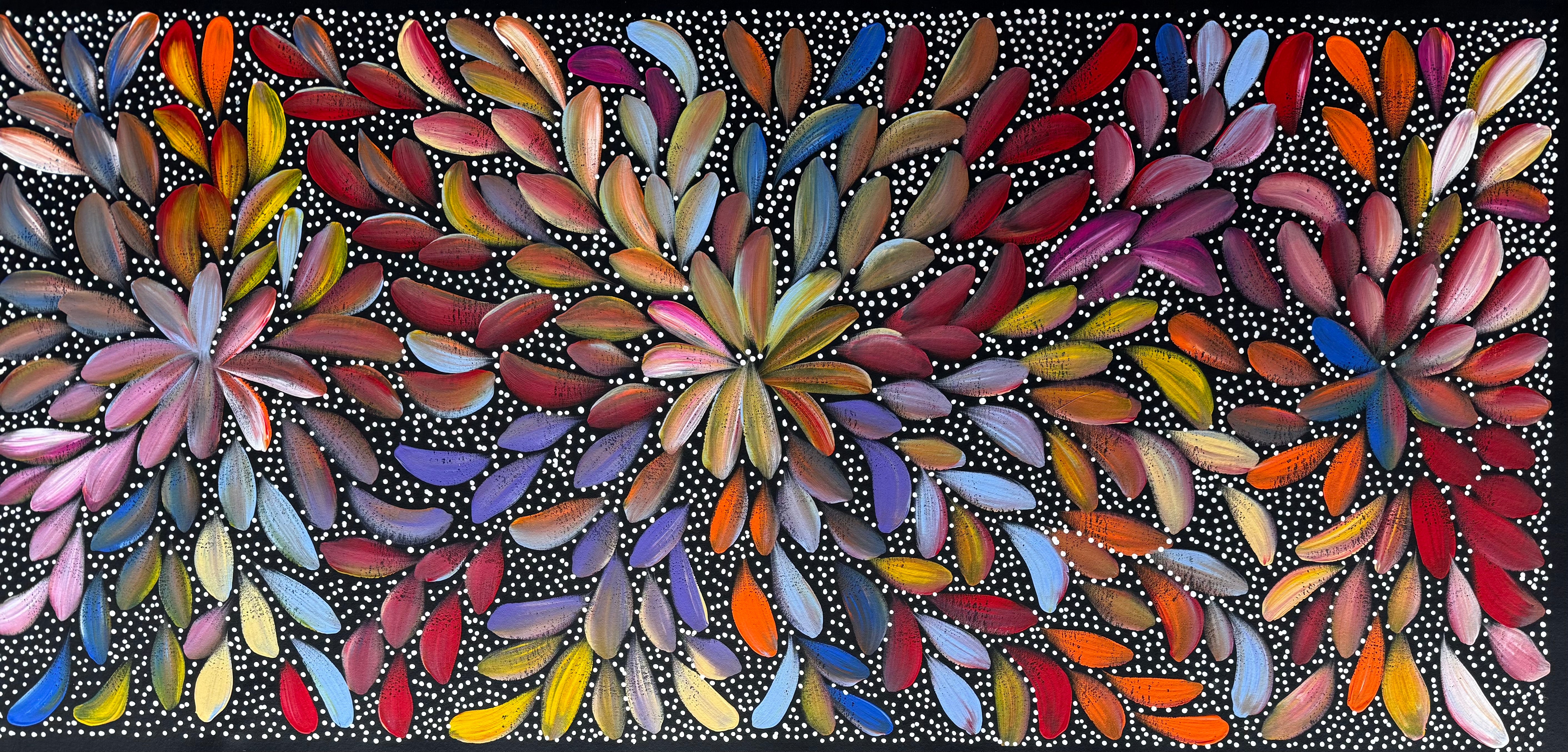 Louise Numina Napananka - Bush Medicine Leaves and Seeds .29-6