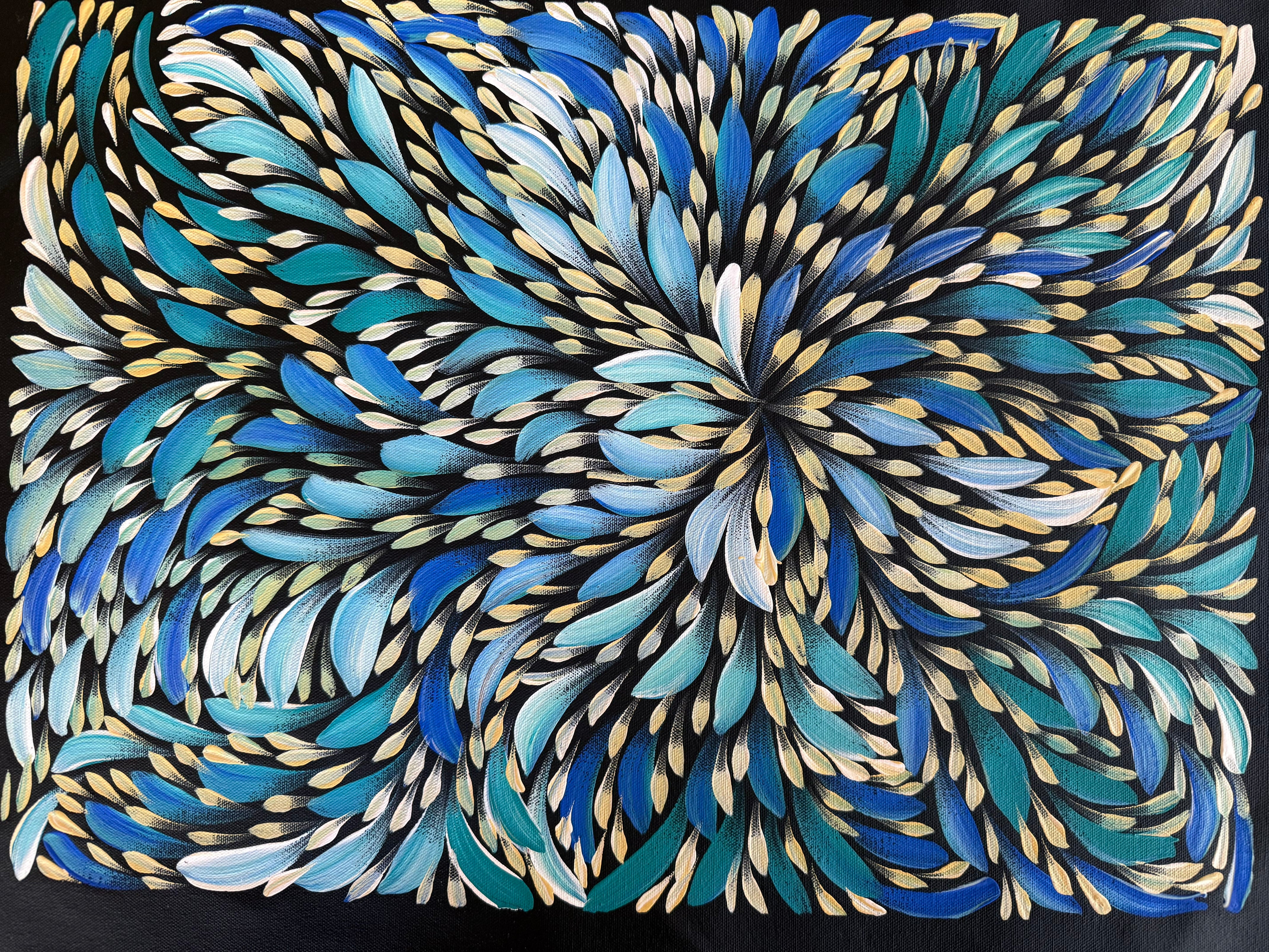 Caroline Numina - Bush Medicine Leaves  .10-5