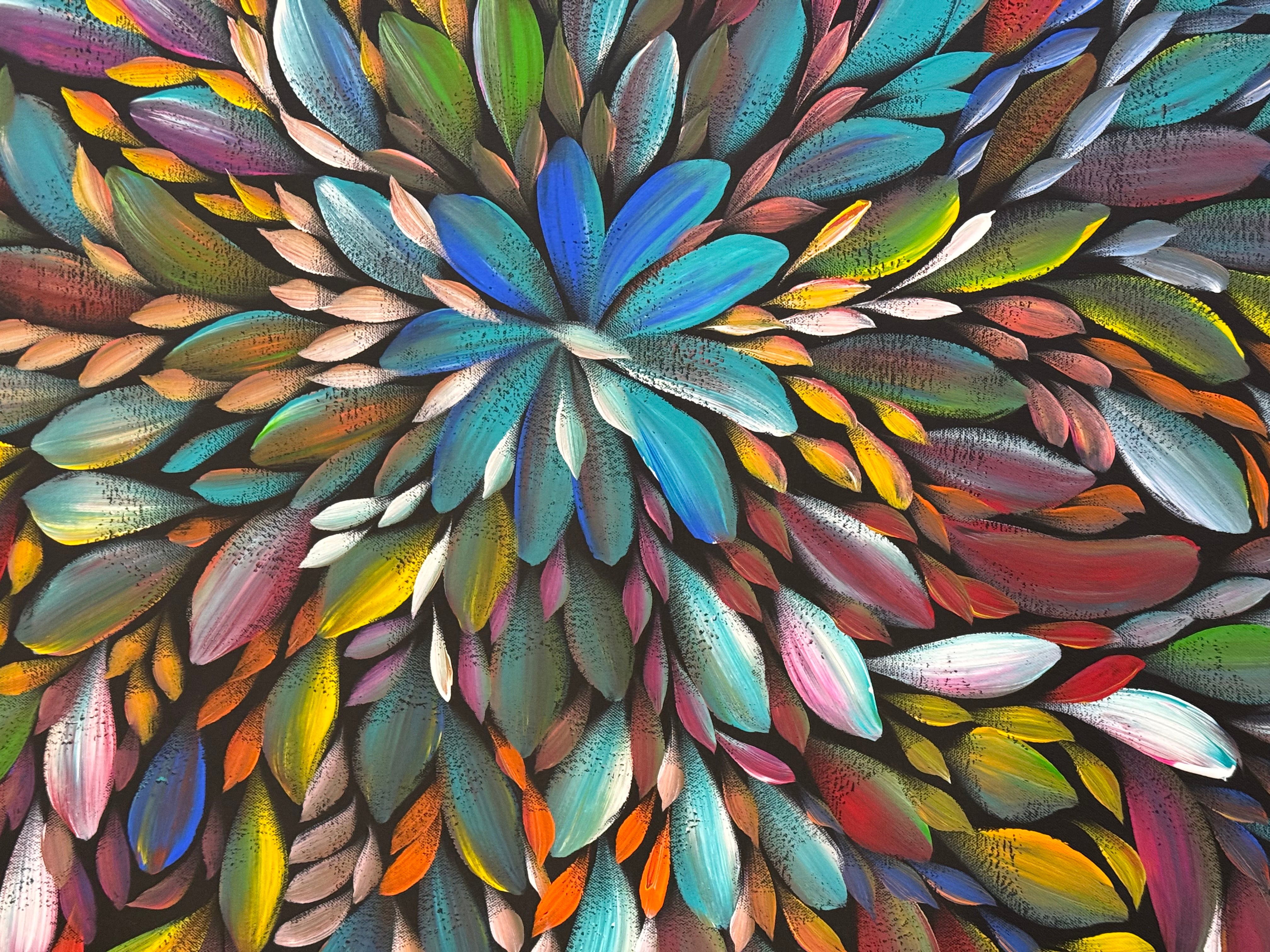 Louise Numina Napananka - Bush Medicine Leaves .21-14