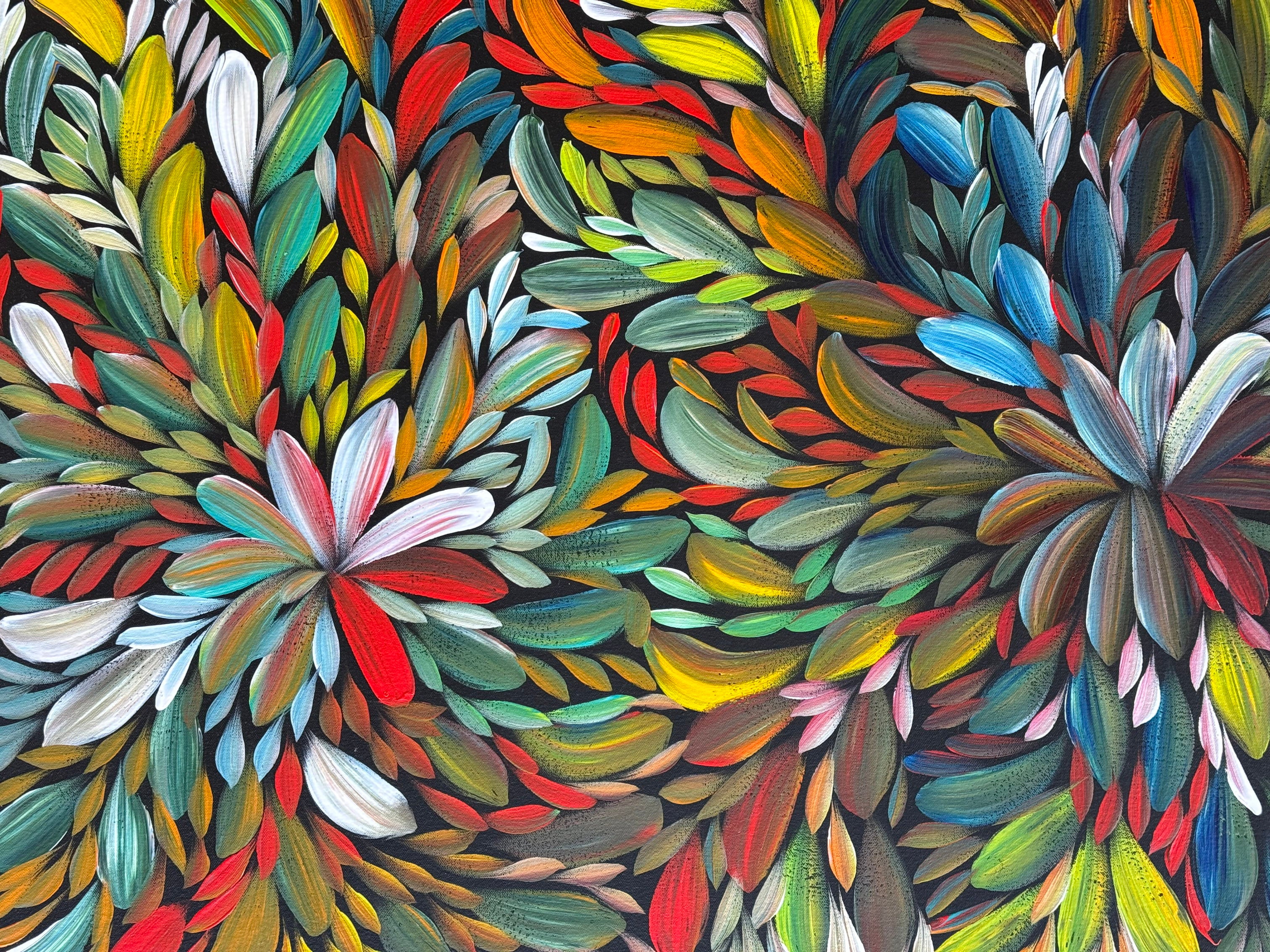 Louise Numina Napananka - Bush Medicine Leaves .19-12