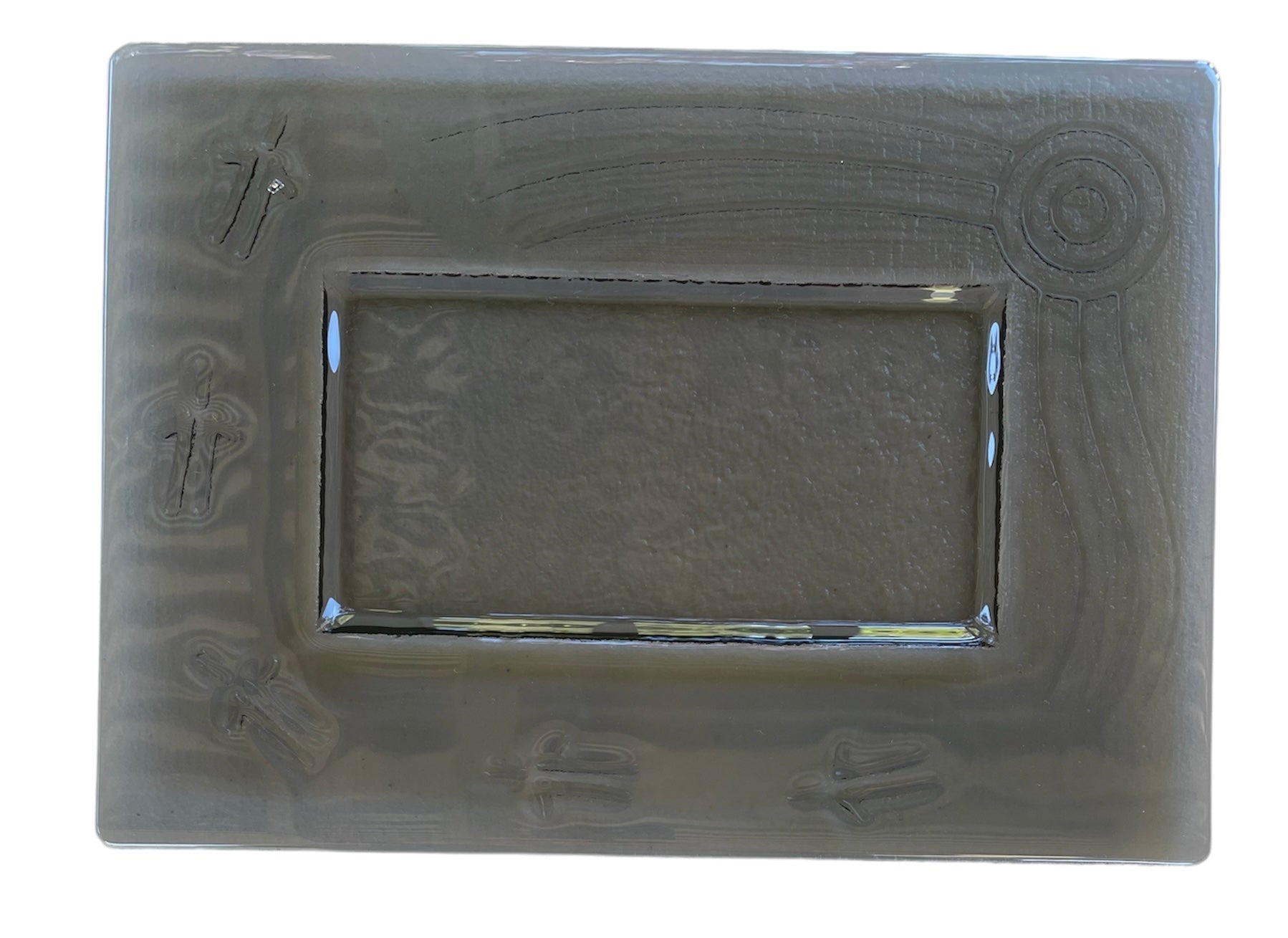 Glass Platter - Kangaroo Tracks