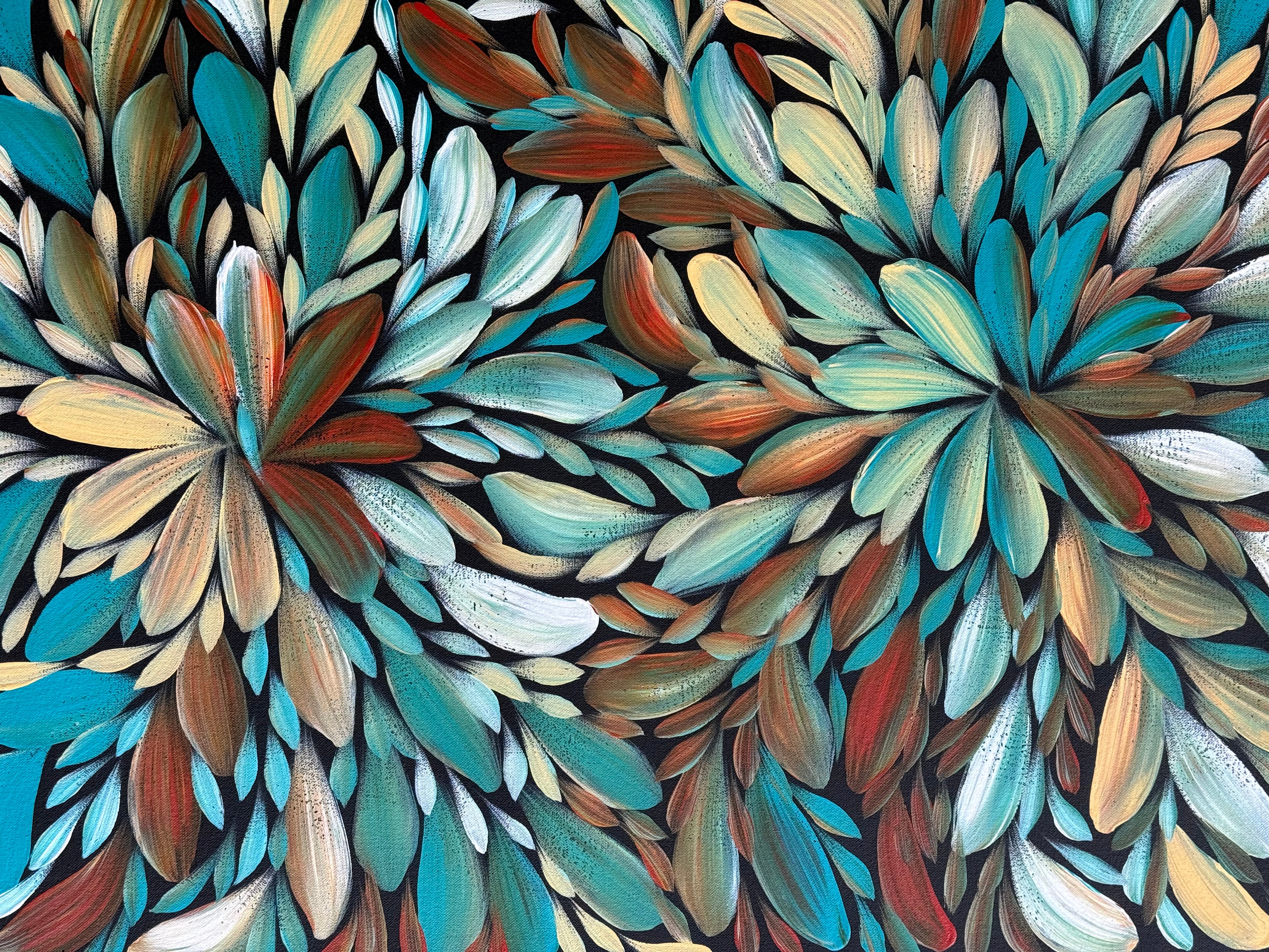 Louise Numina Napananka - Bush Medicine Leaves .65-12