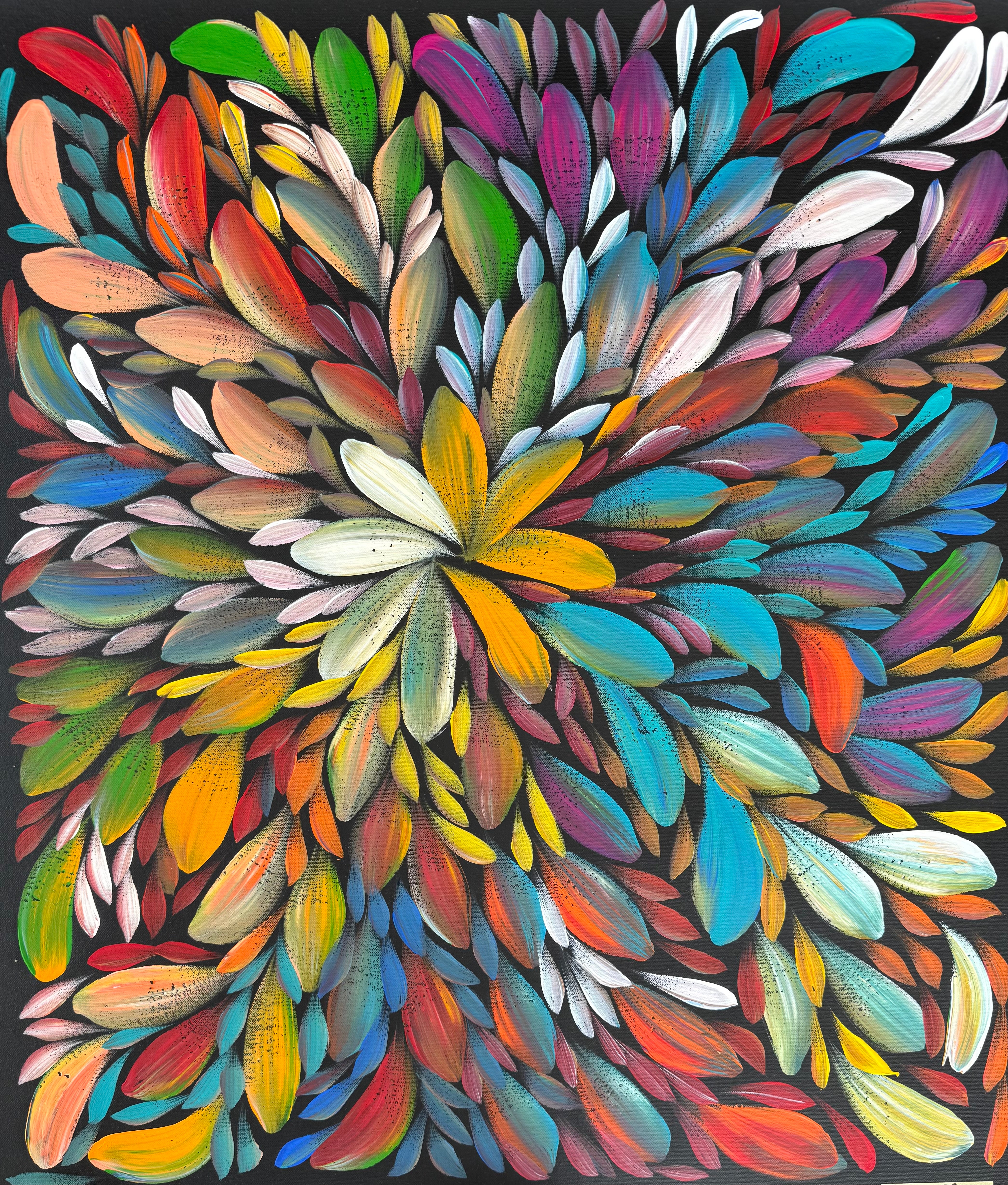 Louise Numina Napananka - Bush Medicine Leaves .75-21