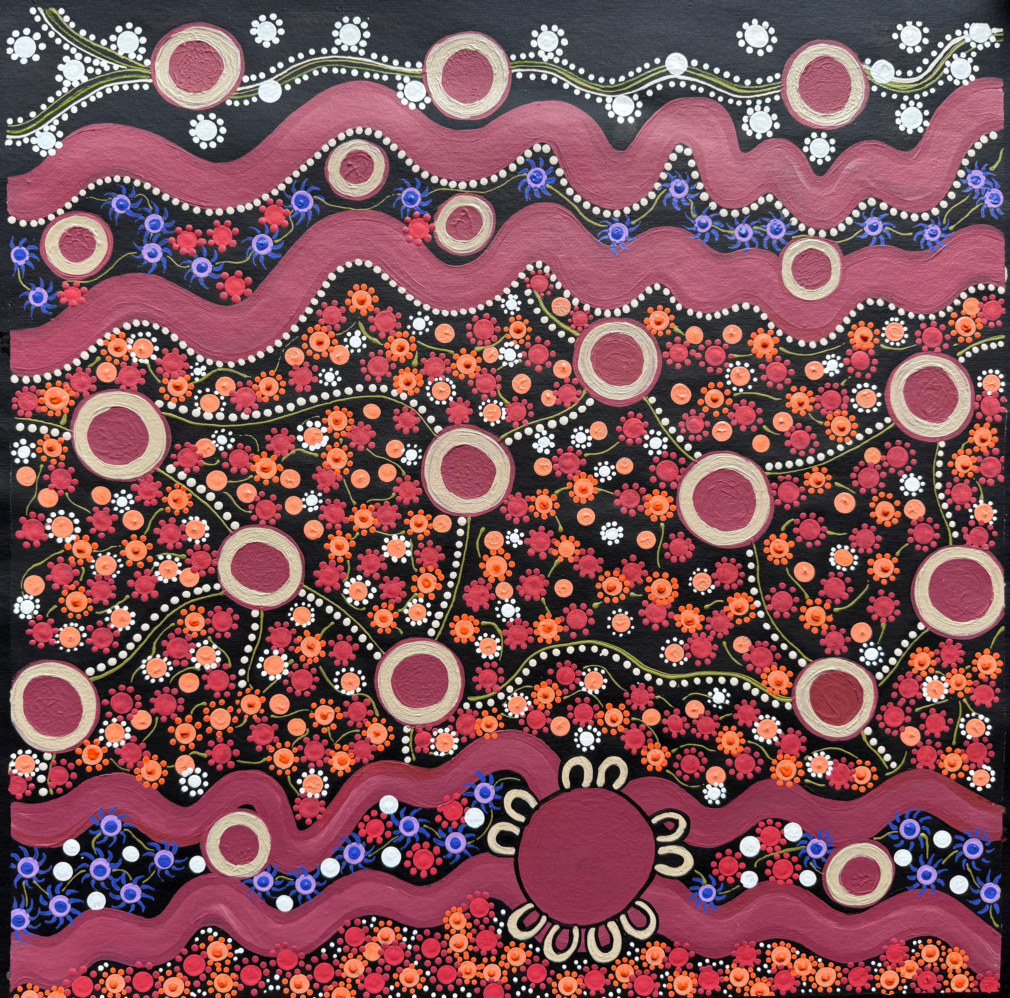 Deidre Burgoyne Rosier - Desert Flowers .89-25