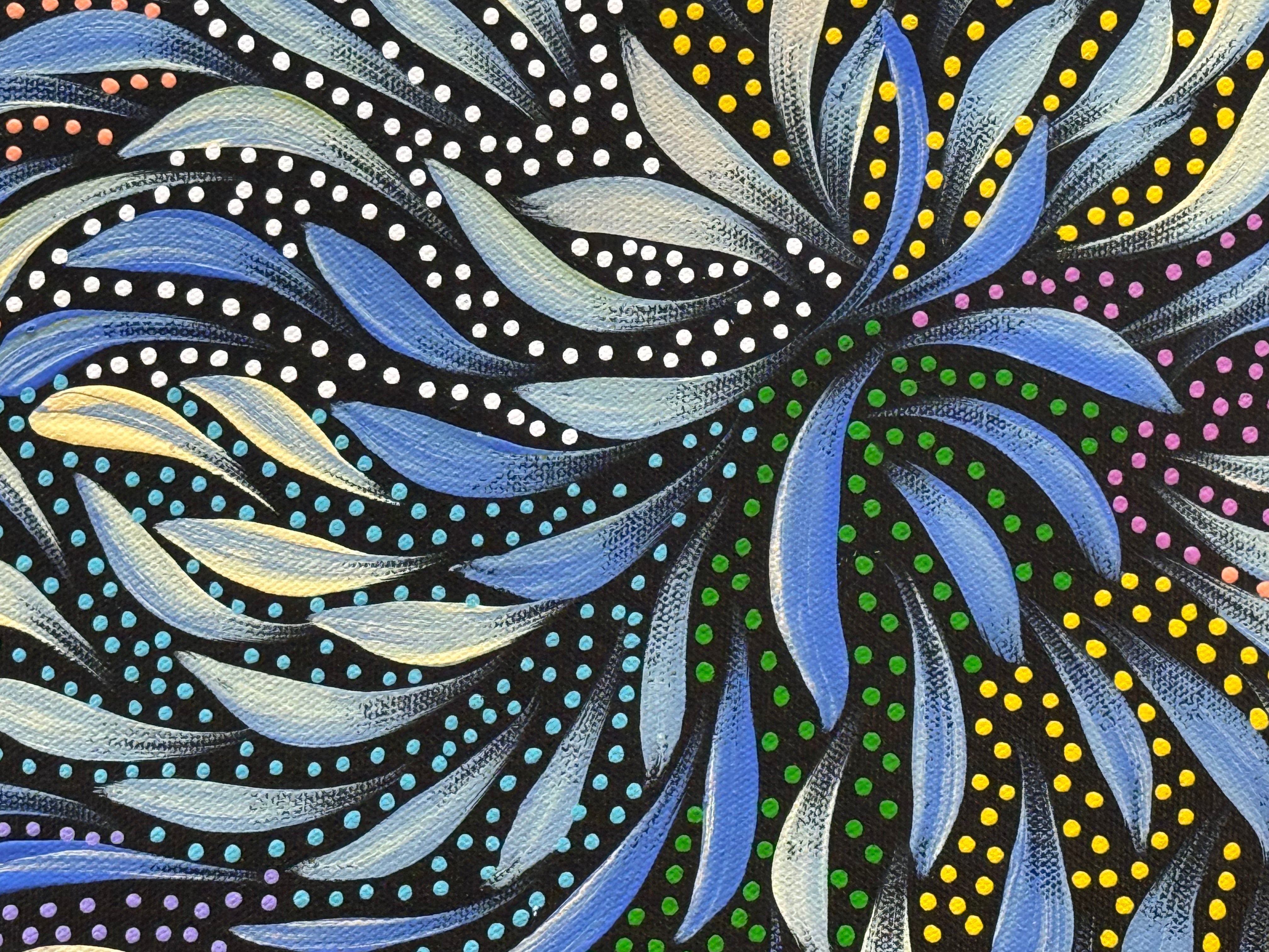 Caroline Numina - Bush Medicine Leaves with Seeds .04-20