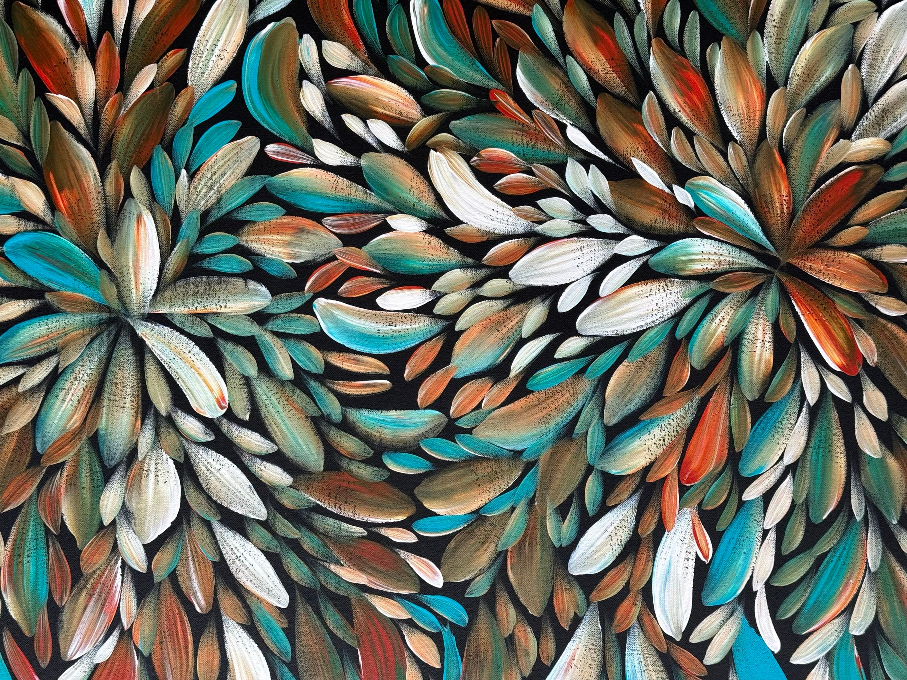 Louise Numina Napananka - Bush Medicine Leaves .57-42