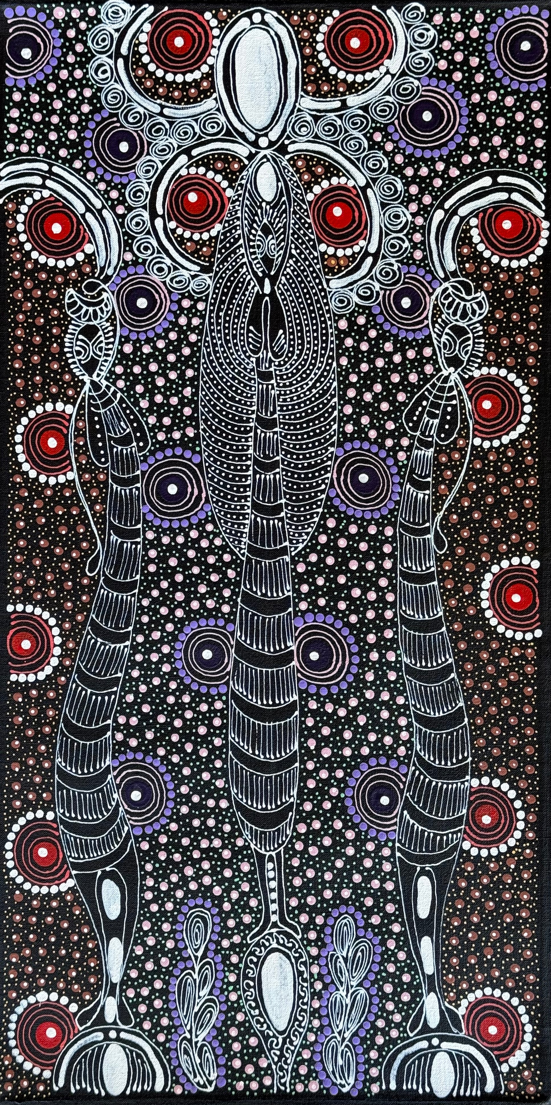 Colleen Wallace Nungarray - Dreamtime Sisters .105