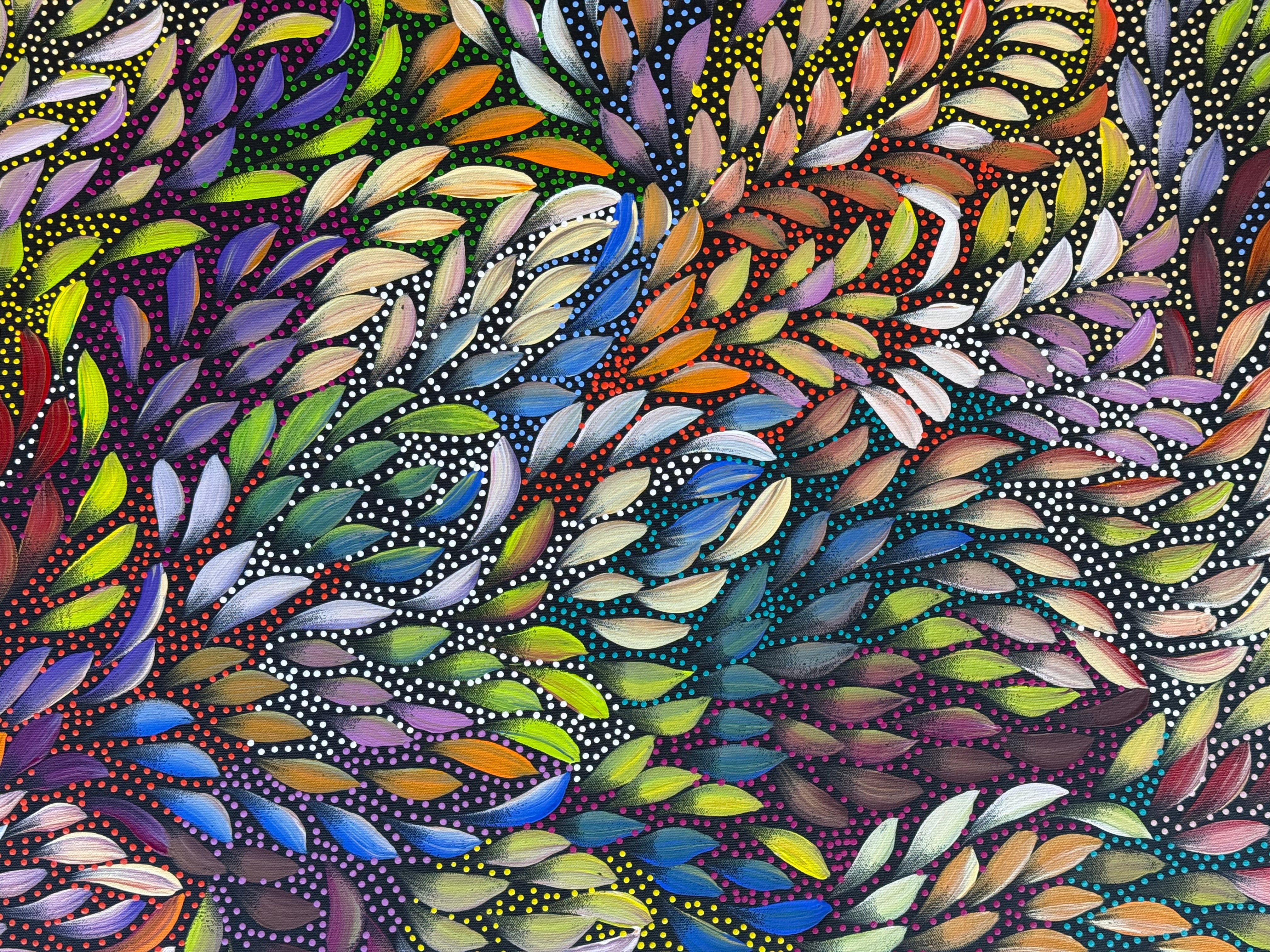 Caroline Numina - Seeded Bush Medicine Leaves .91-7