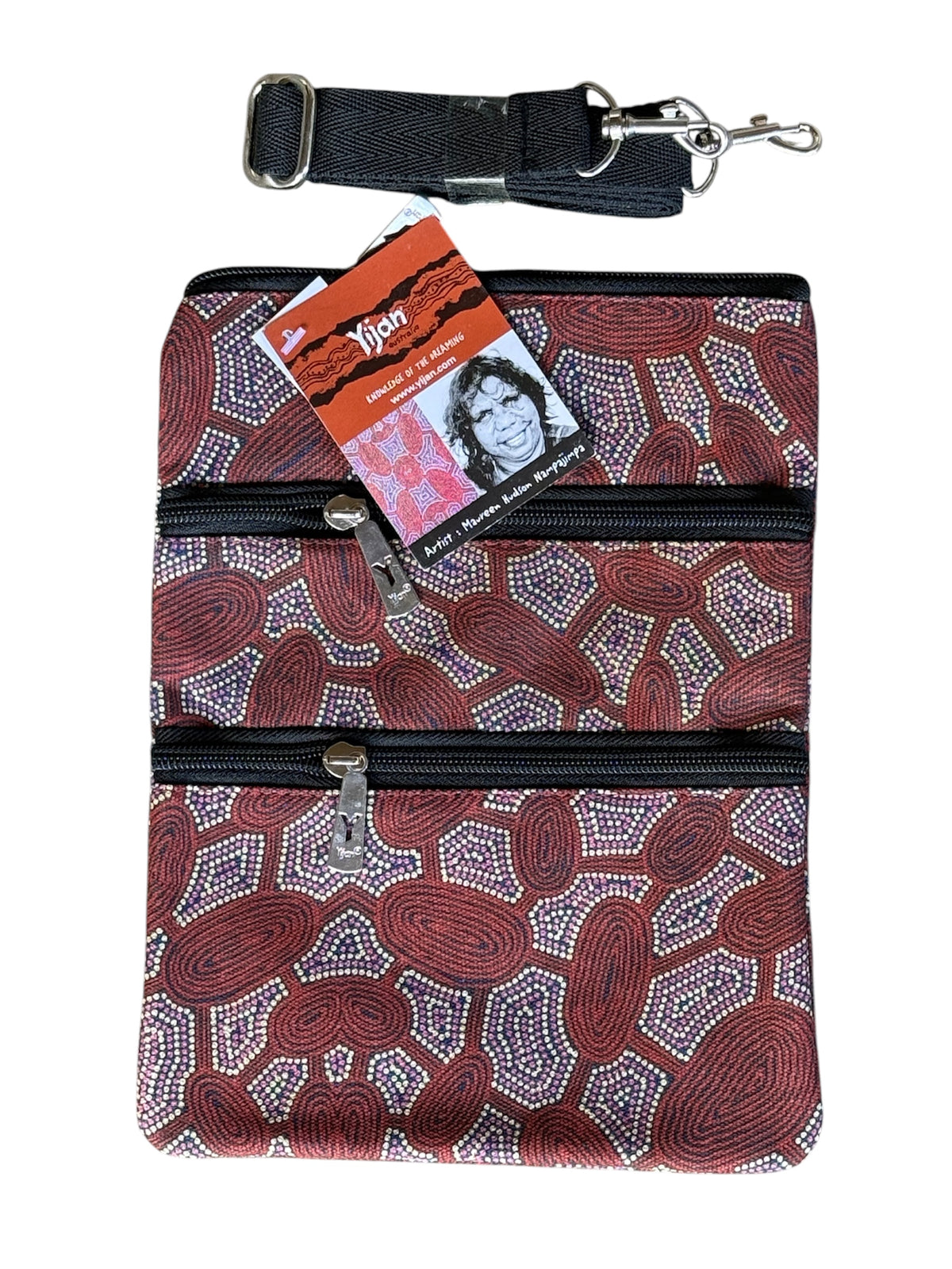 3 Zip Shoulder Bag - Maureen Hudson