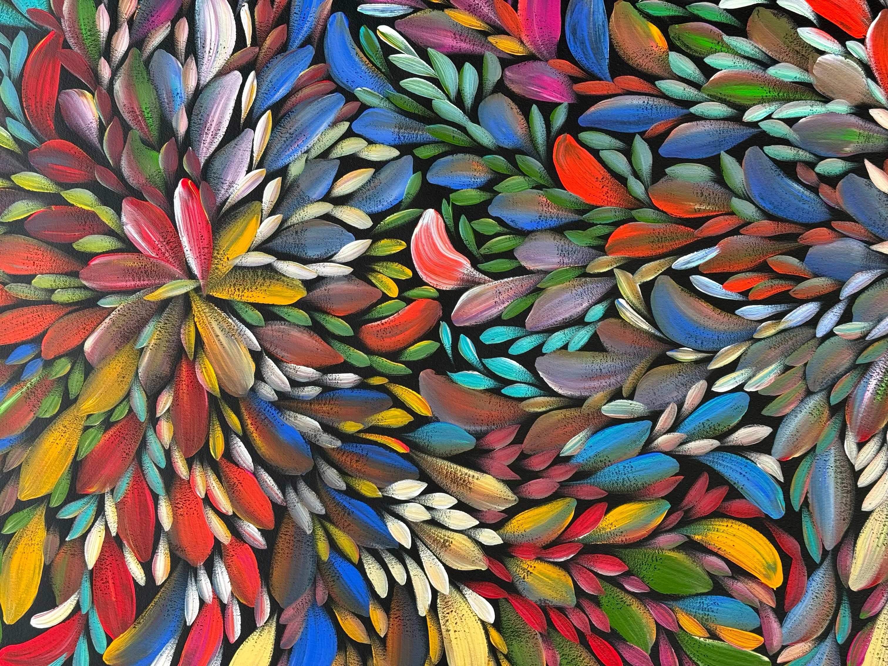 Louise Numina Napananka - Bush Medicine Leaves .65-15