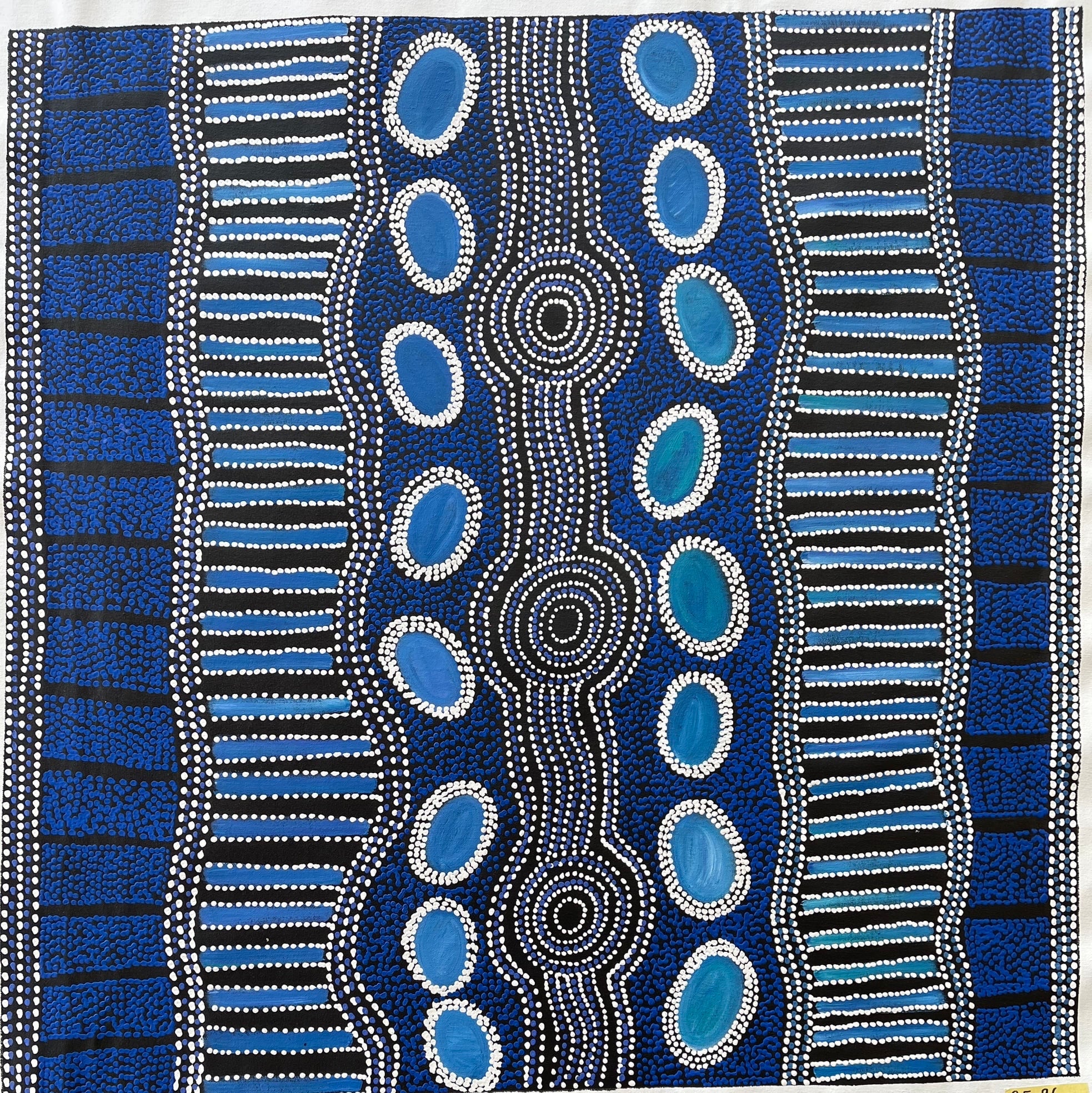 Lanita Numina - My Country Soakage Waterholes - 95x96cm .38-3