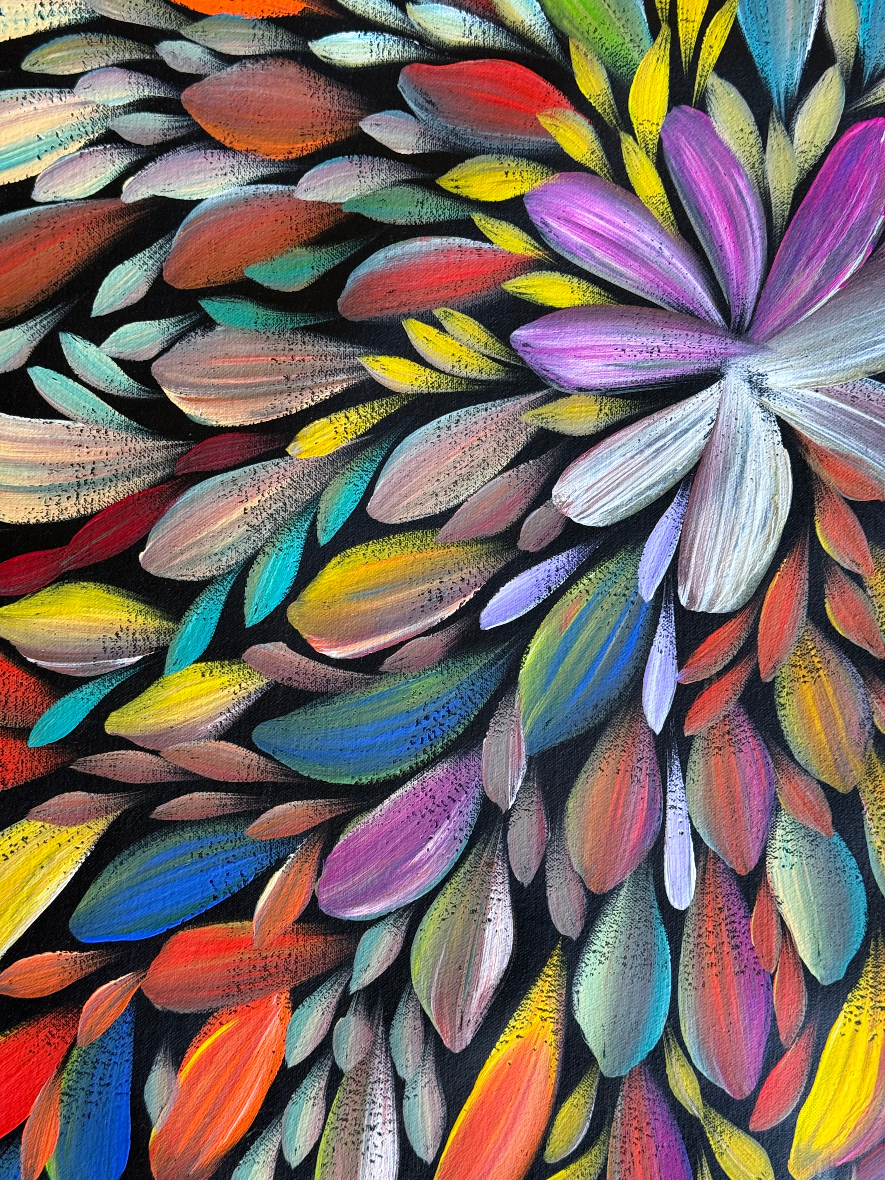 Louise Numina Napananka - Bush Medicine Leaves .16-44