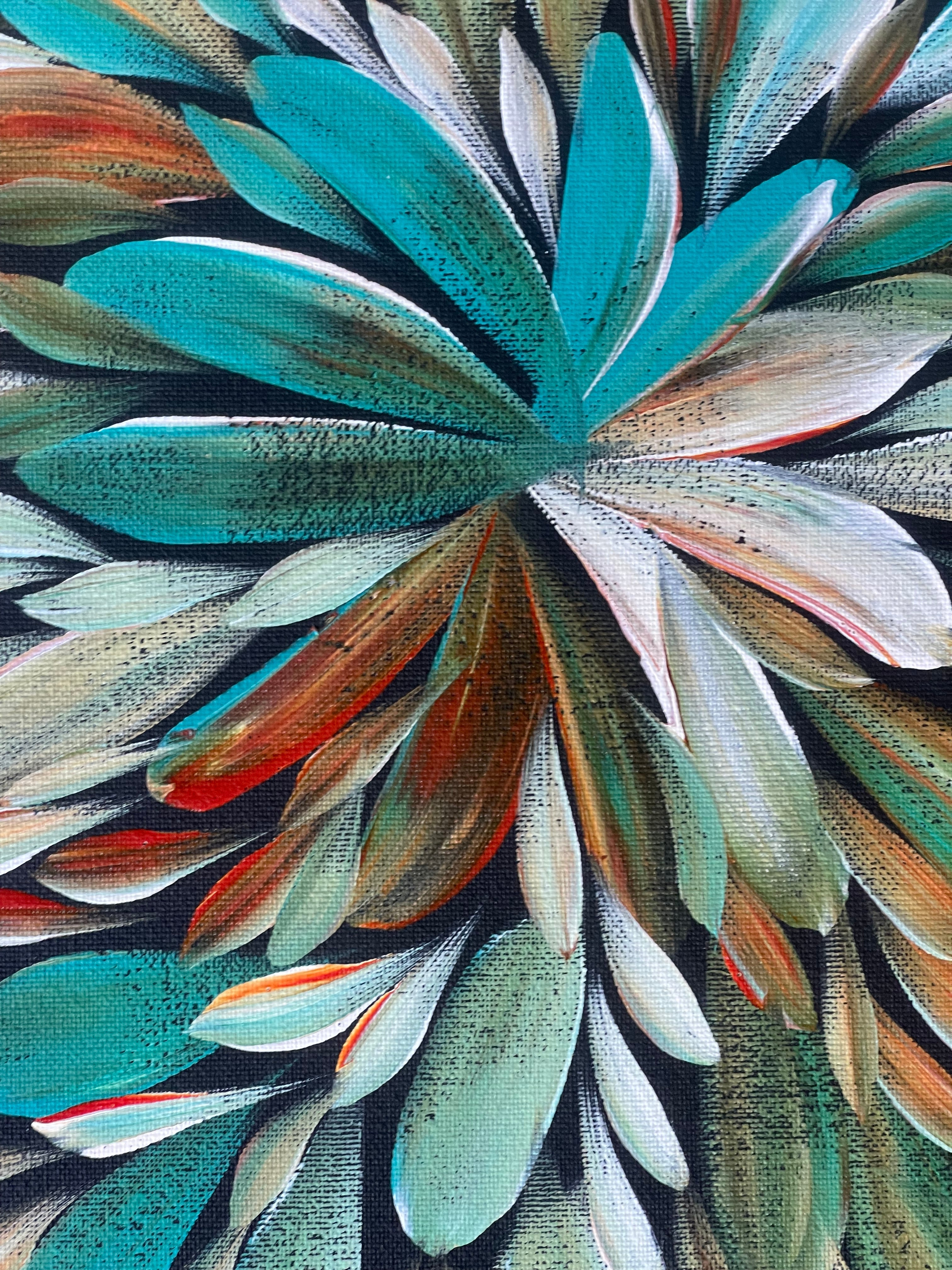 Louise Numina Napananka - Bush Medicine Leaves - 36x51cm .21-9