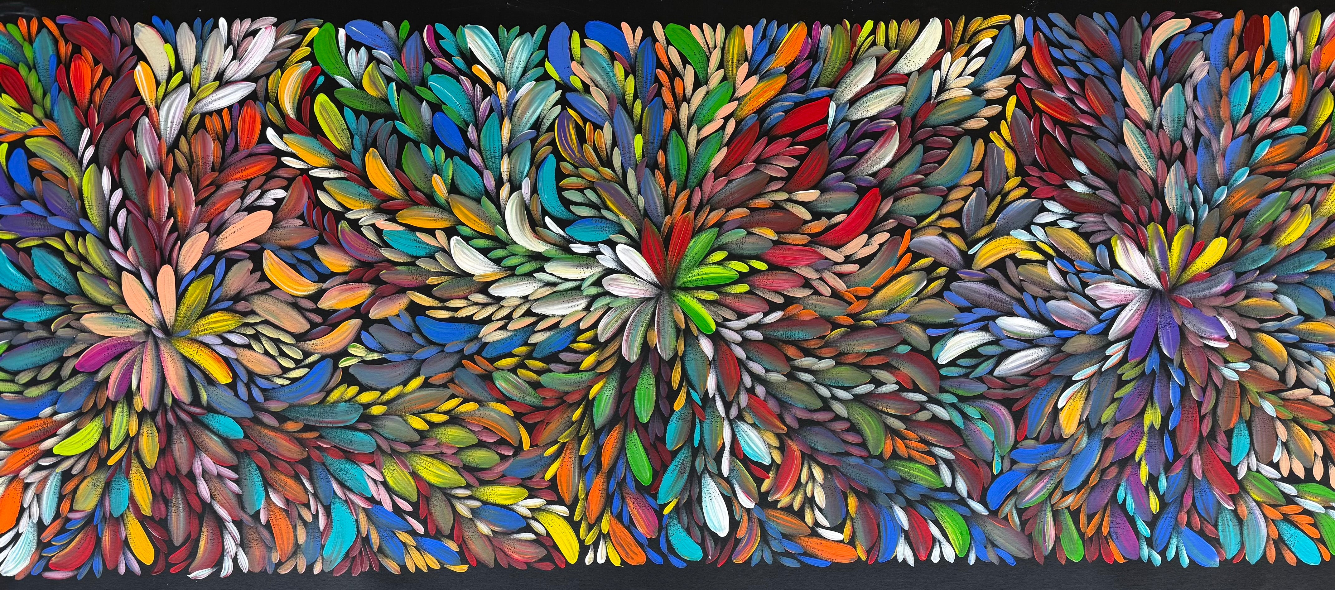 Louise Numina Napananka - Bush Medicine Leaves .41-23