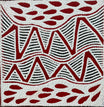 Ursula Napangardi Hudson - Pikilyi Jukurrpa (Vaughan Springs Dreaming) - Stretched