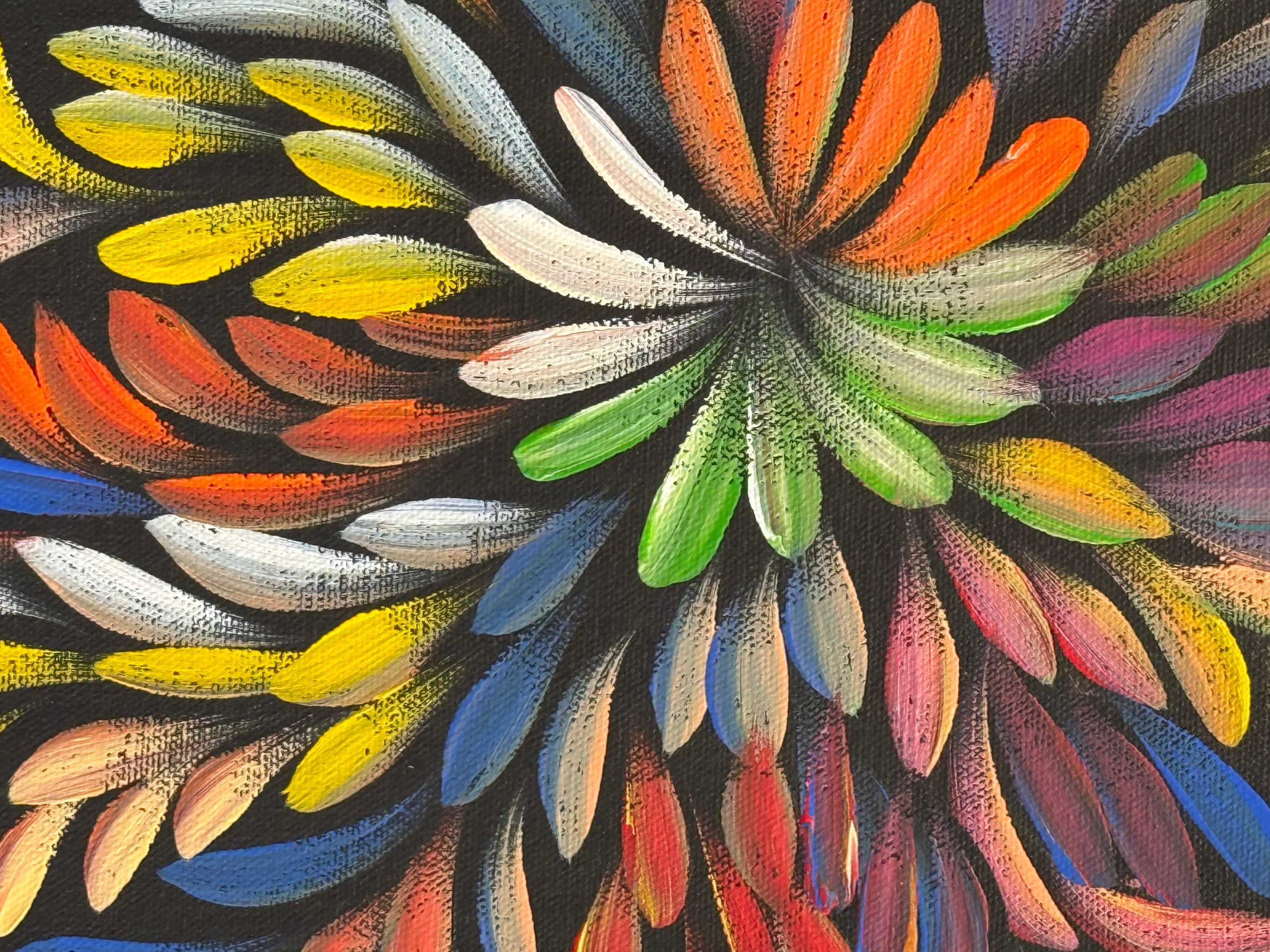 Louise Numina Napananka - Bush Medicine Leaves .81-36