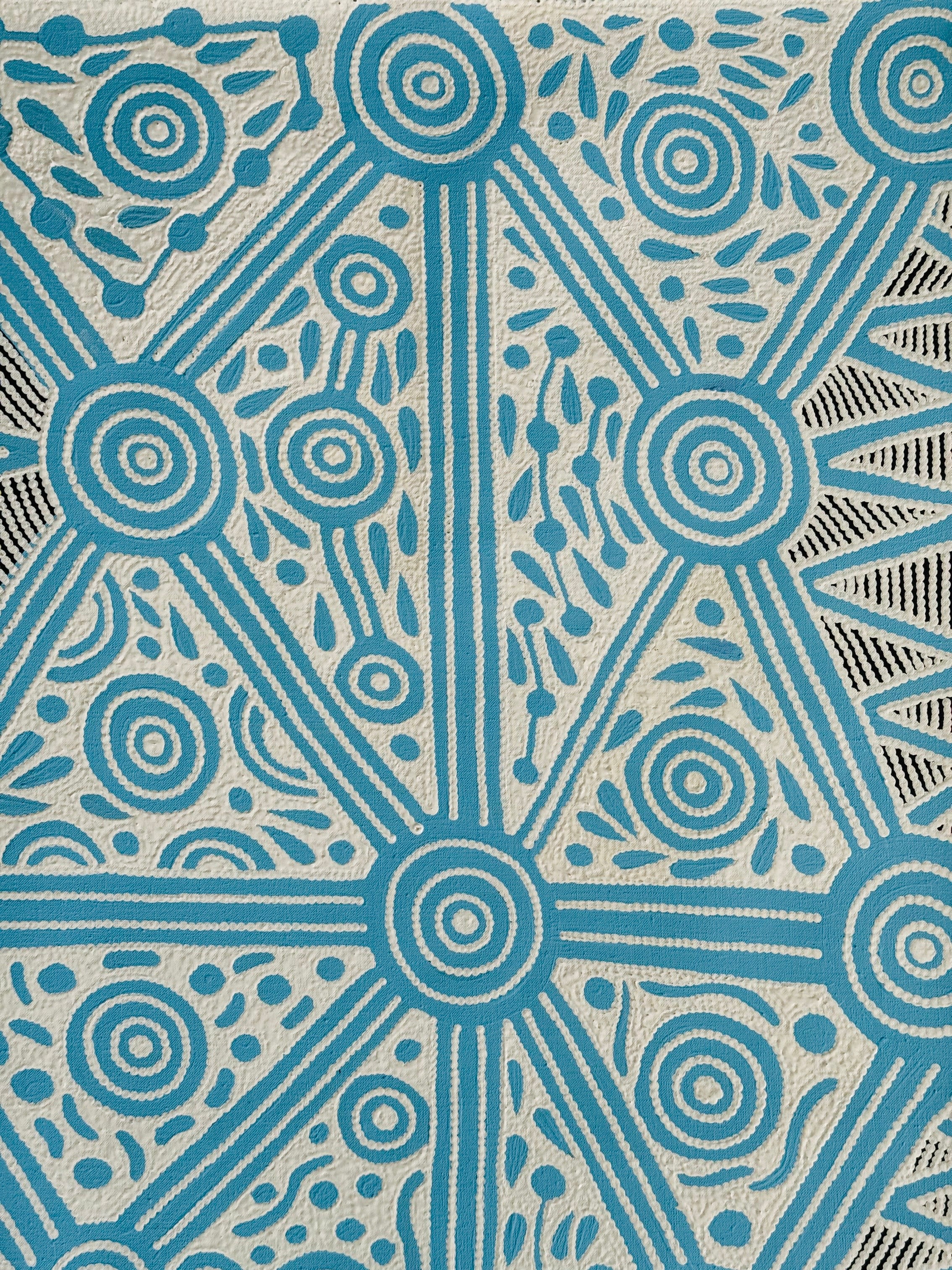 Ursula Napangardi Hudson - Pikilyi Jukurrpa (Vaughan Springs Dreaming)