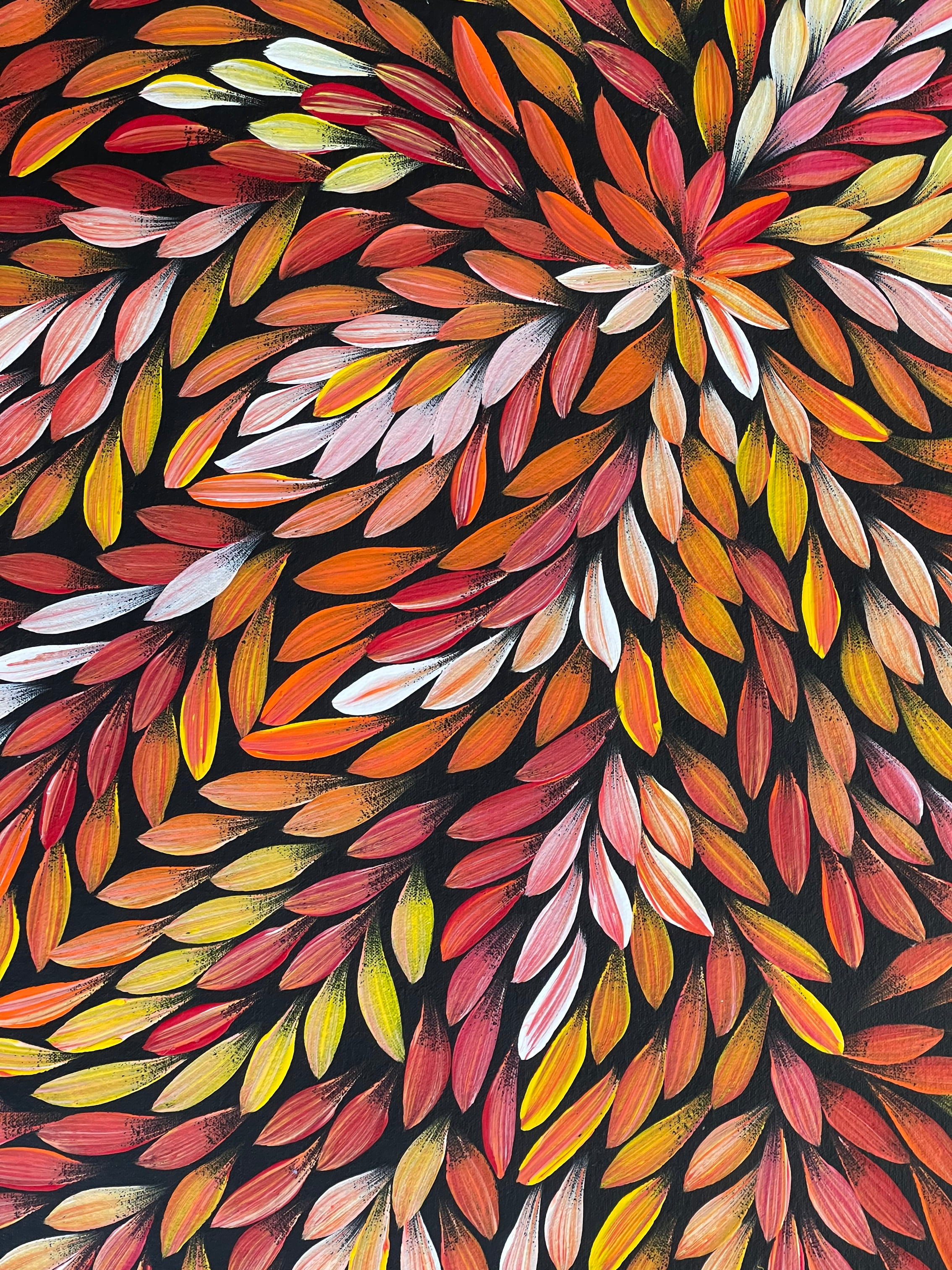 Jacinta Numina - Bush Medicine Leaves - 96x93cm .67-1