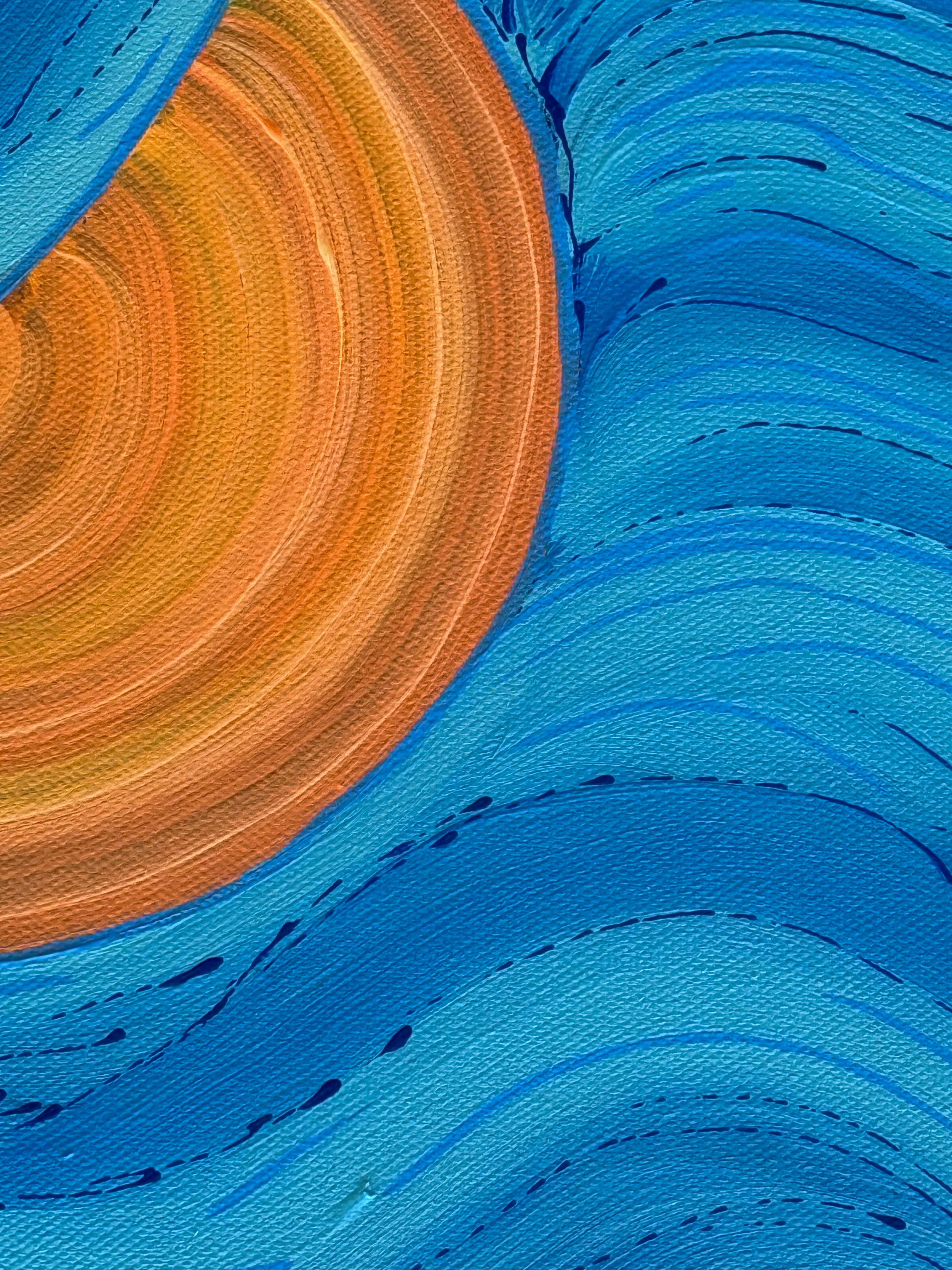 Deidre Burgoyne Rosier - Sun Between the Cloud and the Sea .11-3 *pre-stretched*