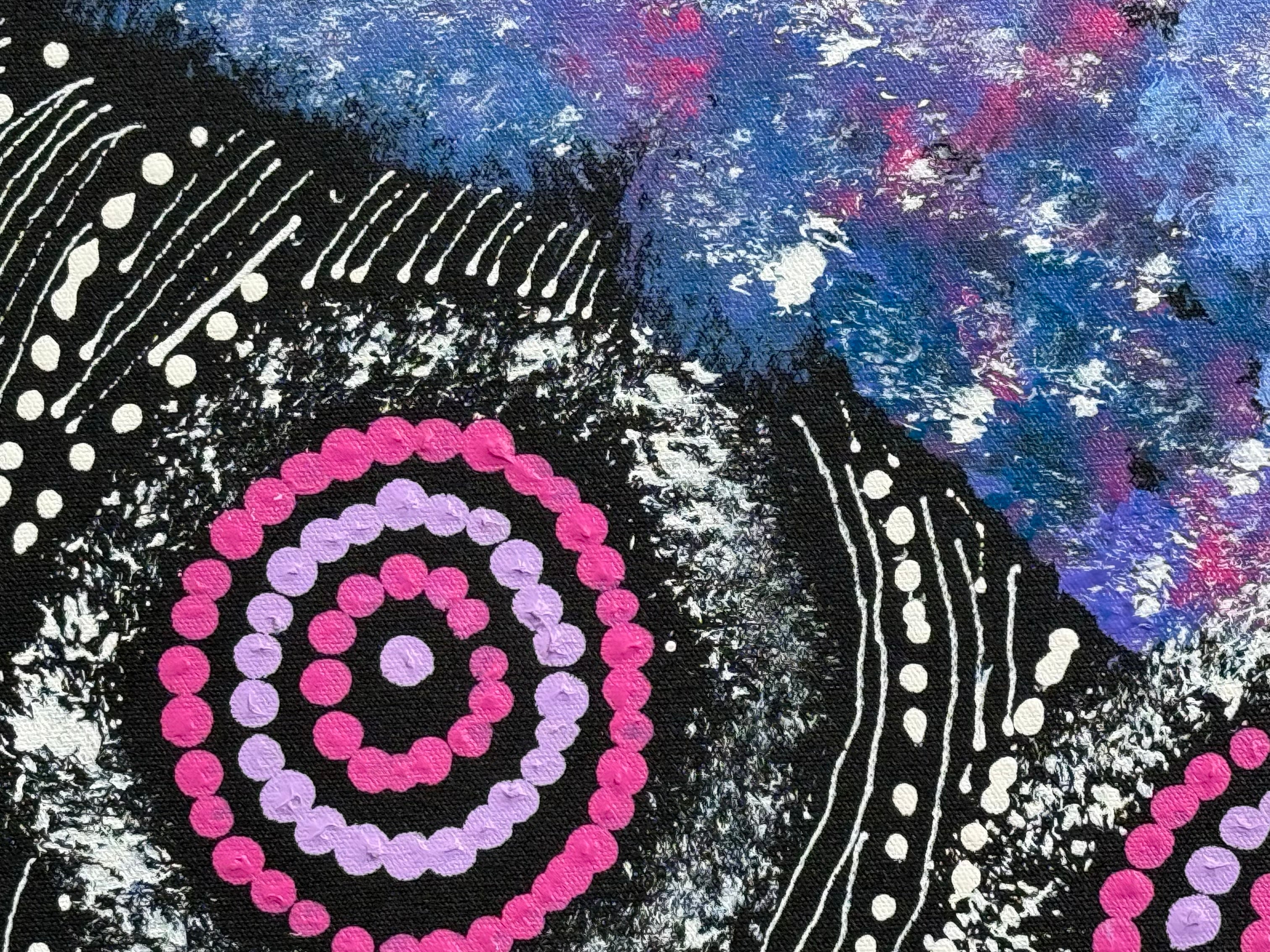 Maria Nampijinpa Brown - Seven Sisters Dreaming .63-1