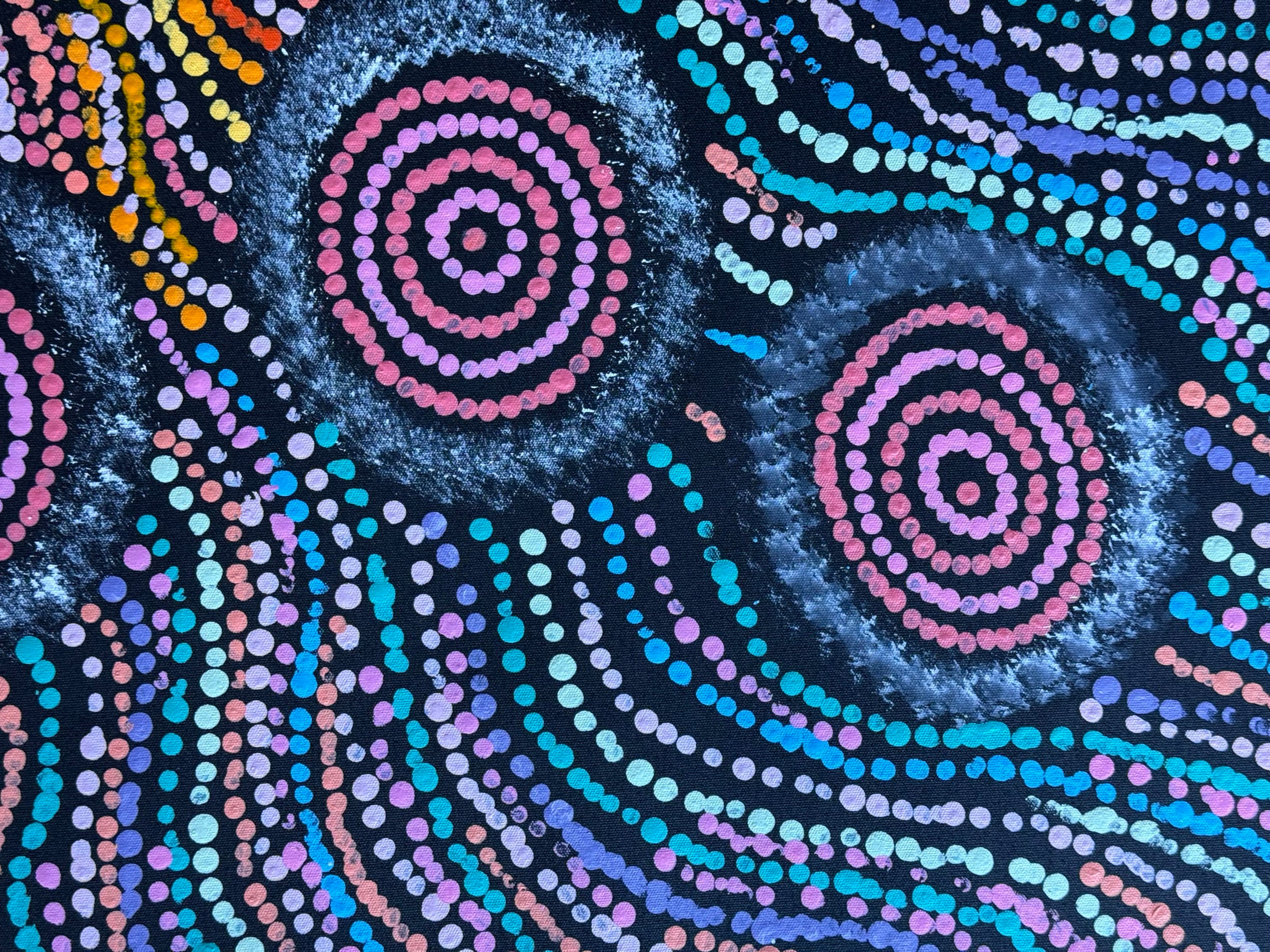 Maria Nampijinpa Brown - Seven Sisters Dreaming .48-4