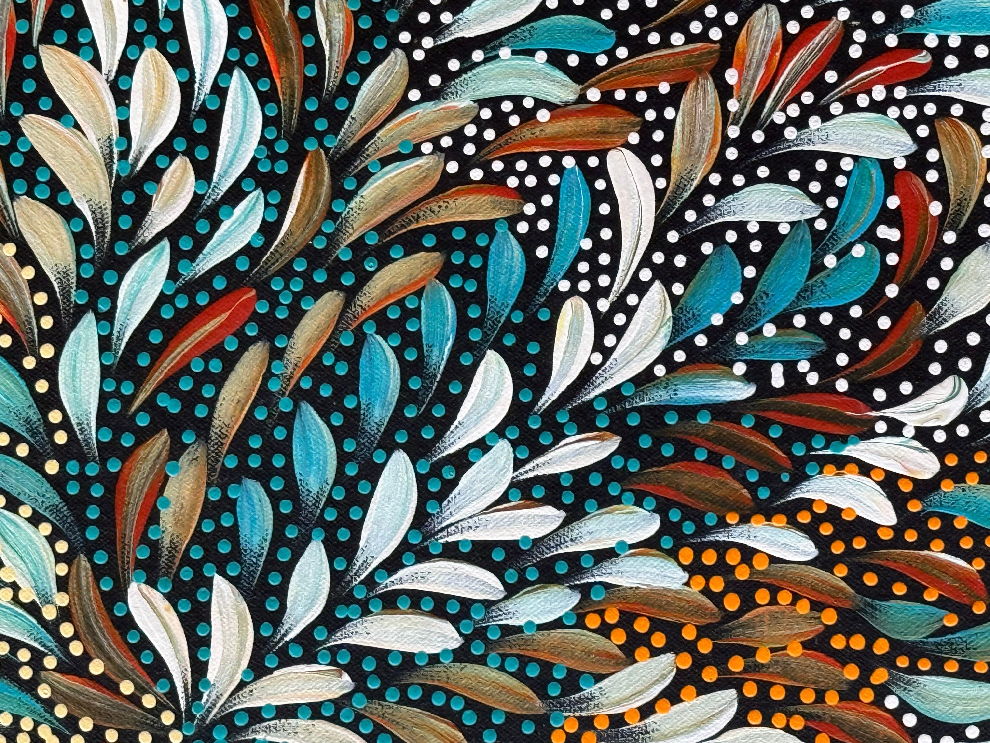 Caroline Numina - Seeded Bush Medicine Leaves .04-46