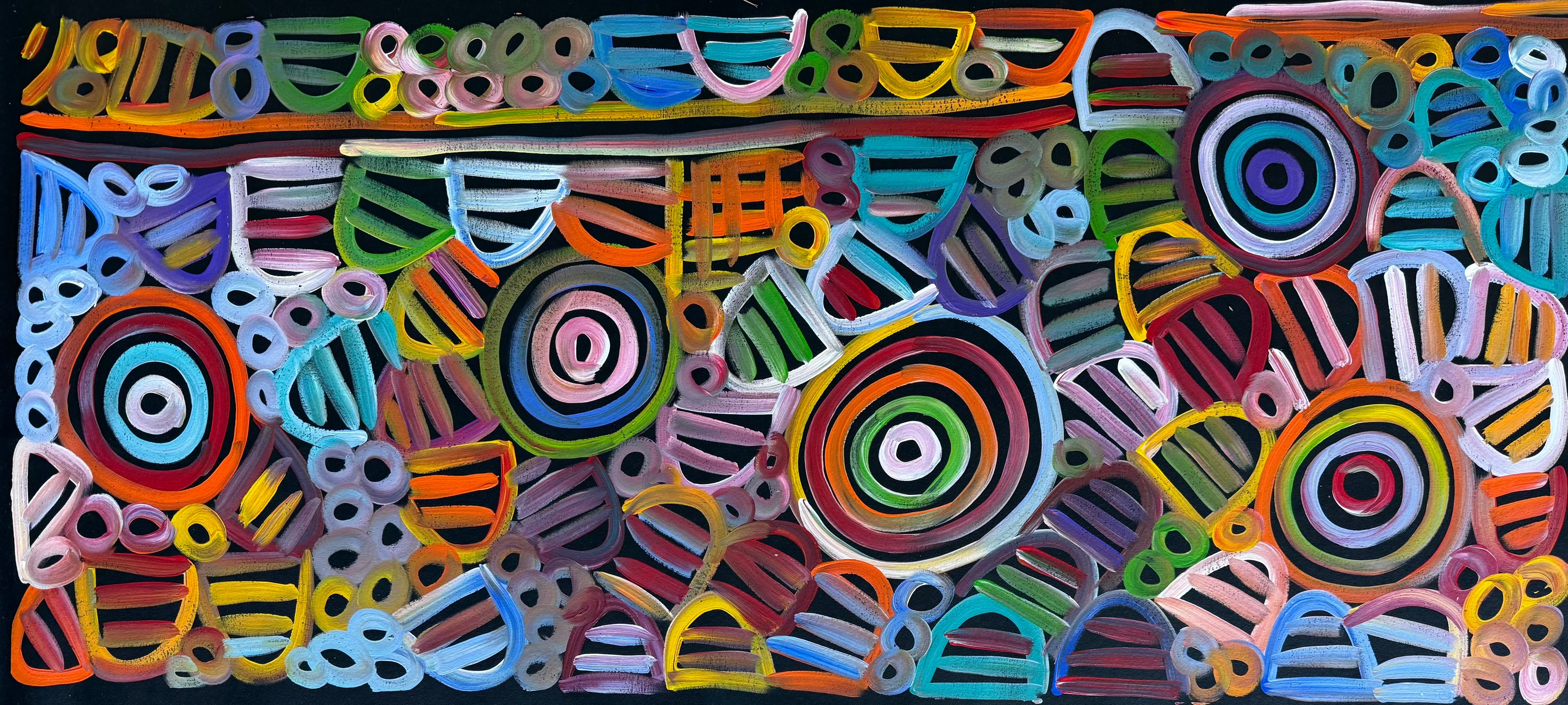Louise Numina Napananka - Women's Ceremony, Body Paint, Aweleye .57-62