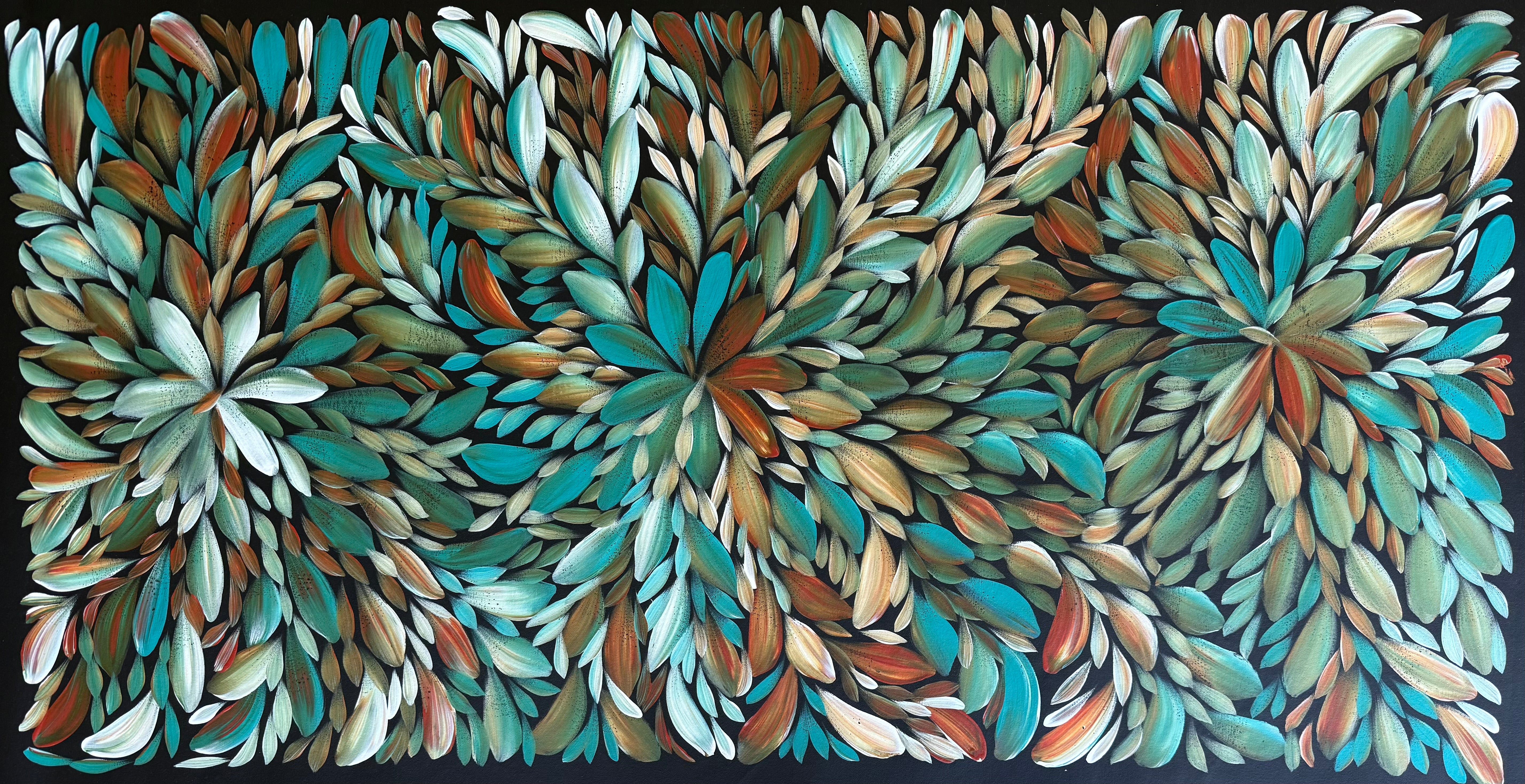 Louise Numina Napananka - Bush Medicine Leaves .86-14