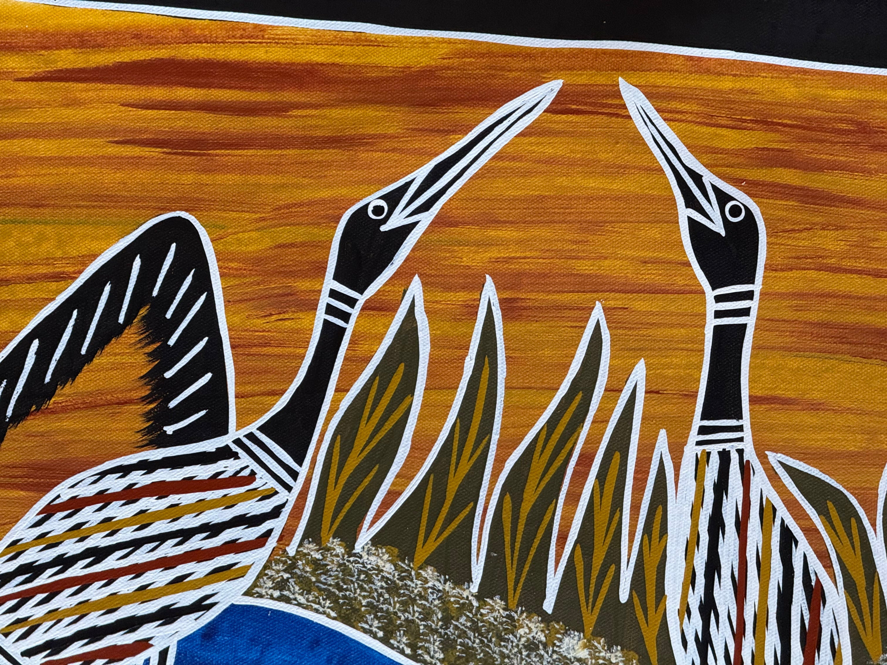 Christine Burarrwanga - Dancing Brolgas .01-18