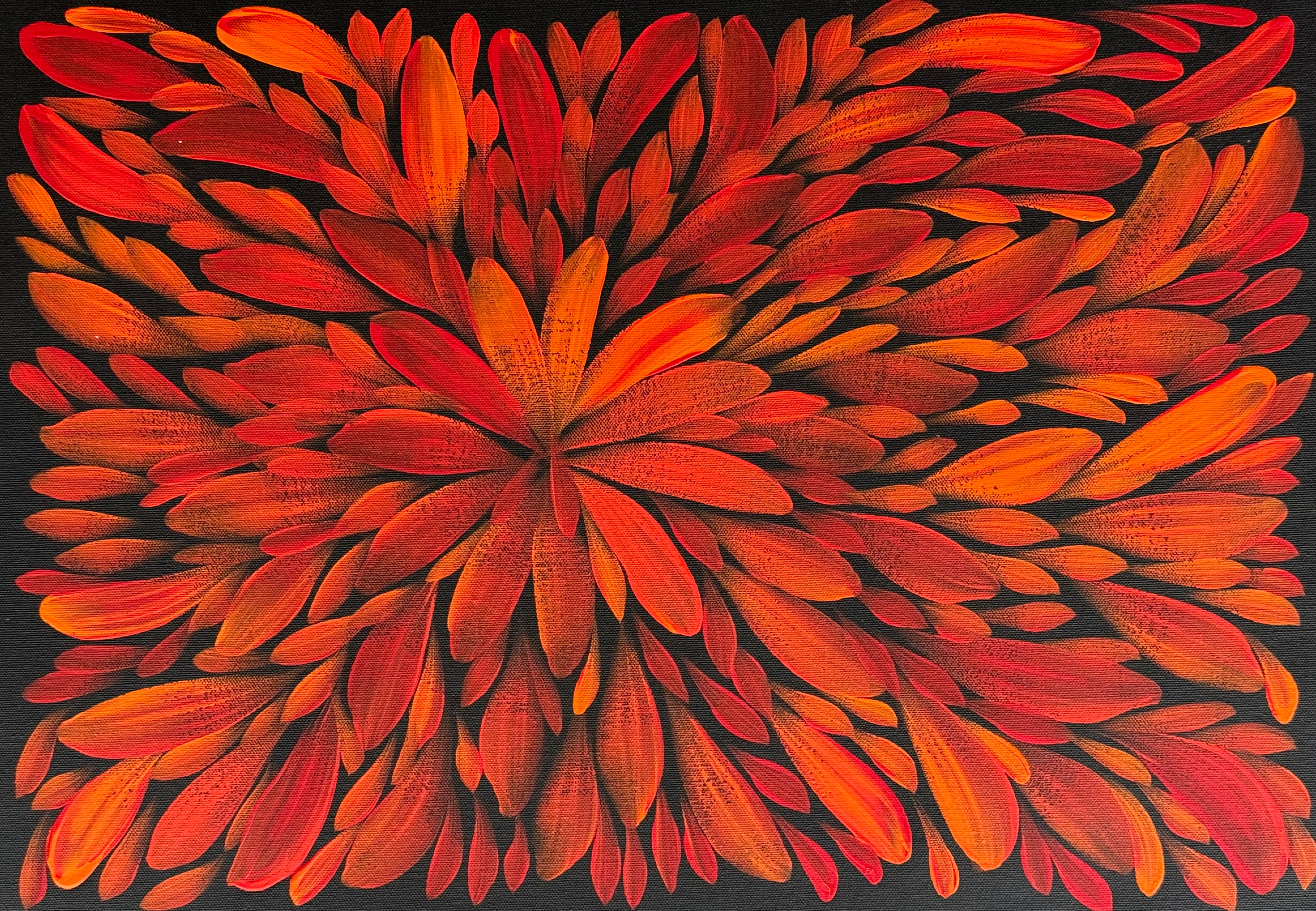 Louise Numina Napananka - Bush Medicine Leaves .60-12