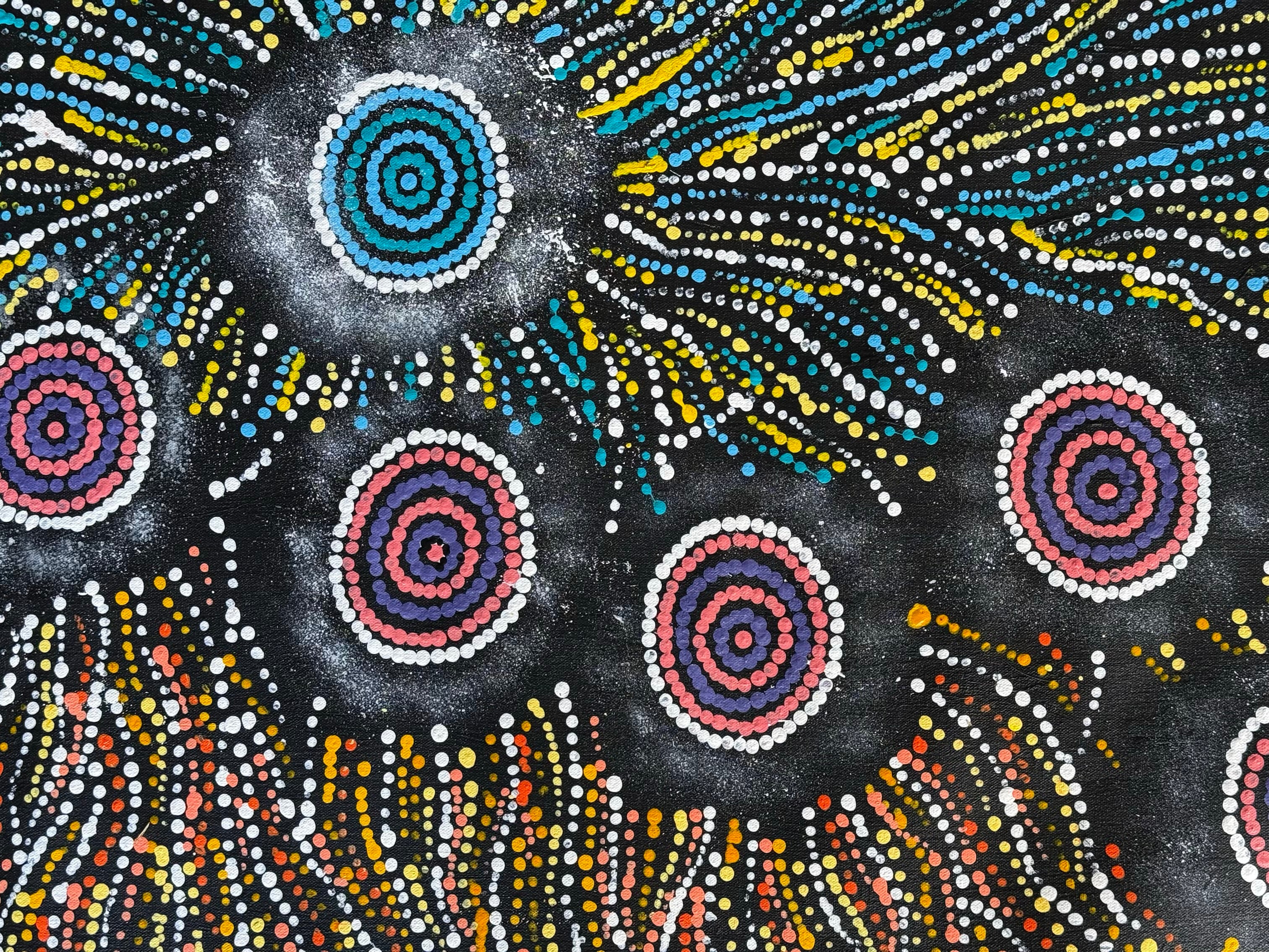 Maria Nampijinpa Brown - Seven Sisters Dreaming .48-1