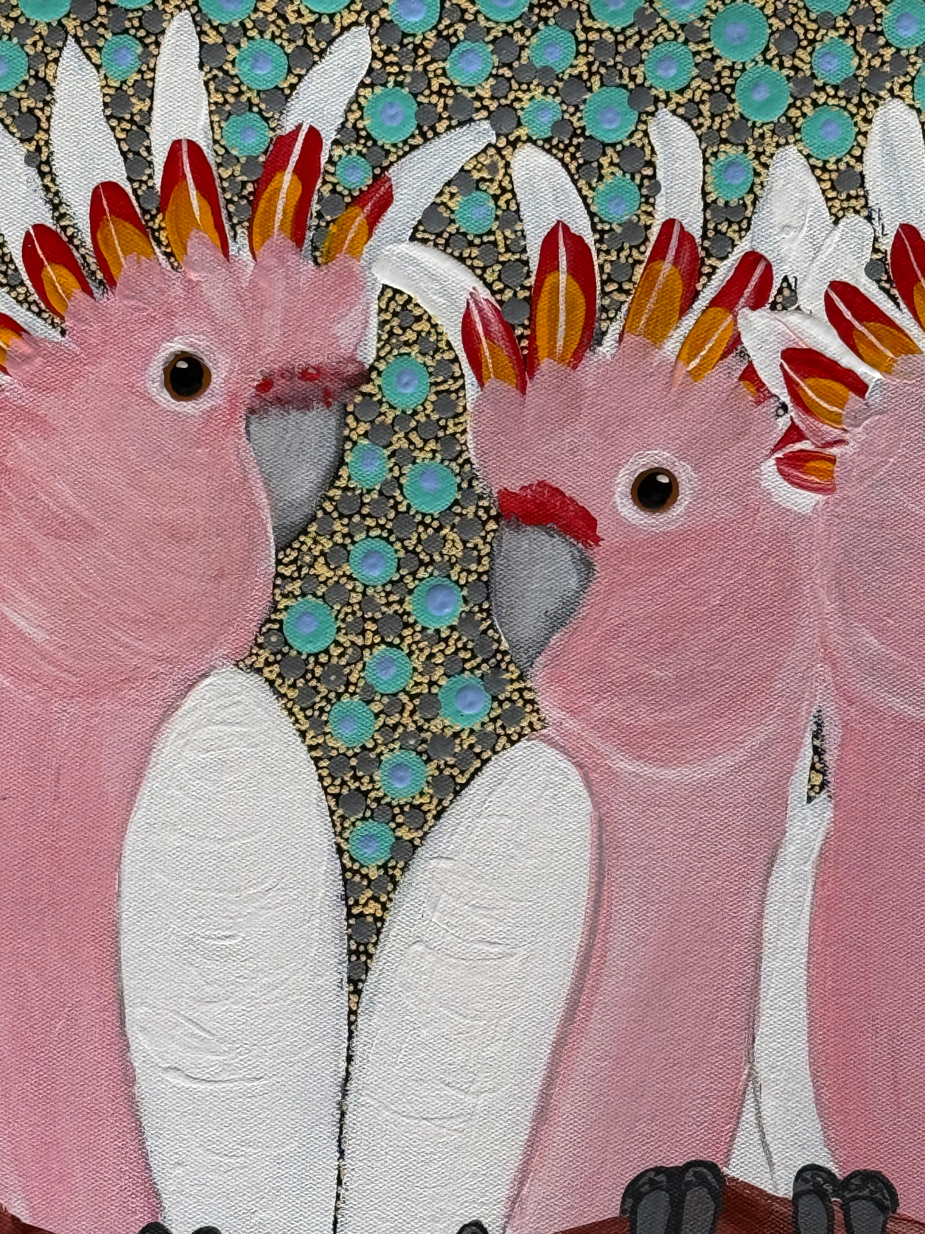 Kathleen Buzzacott - Major Mitchell's Cockatoos .17-13
