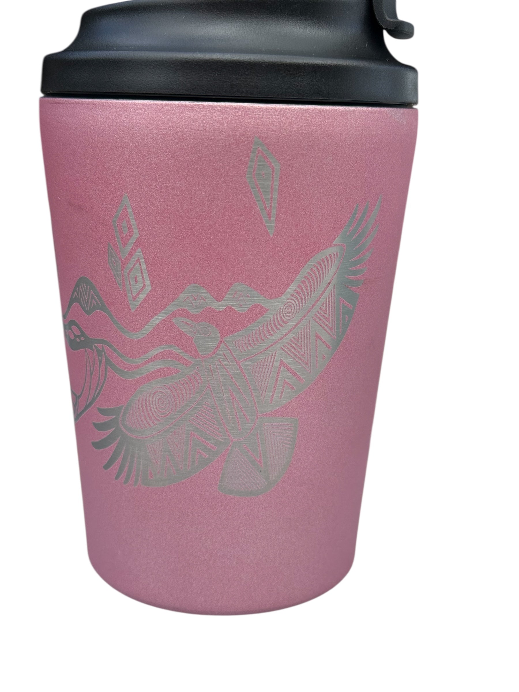 Insulated Travel Mug - Bunjil and Waa - Mick Harding