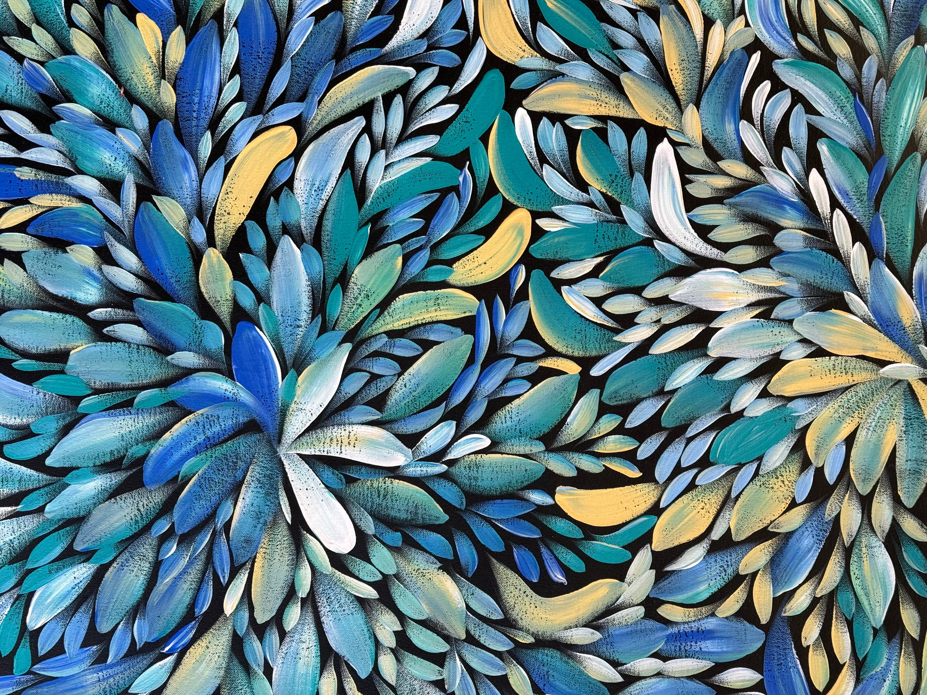Louise Numina Napananka - Bush Medicine Leaves .00-7