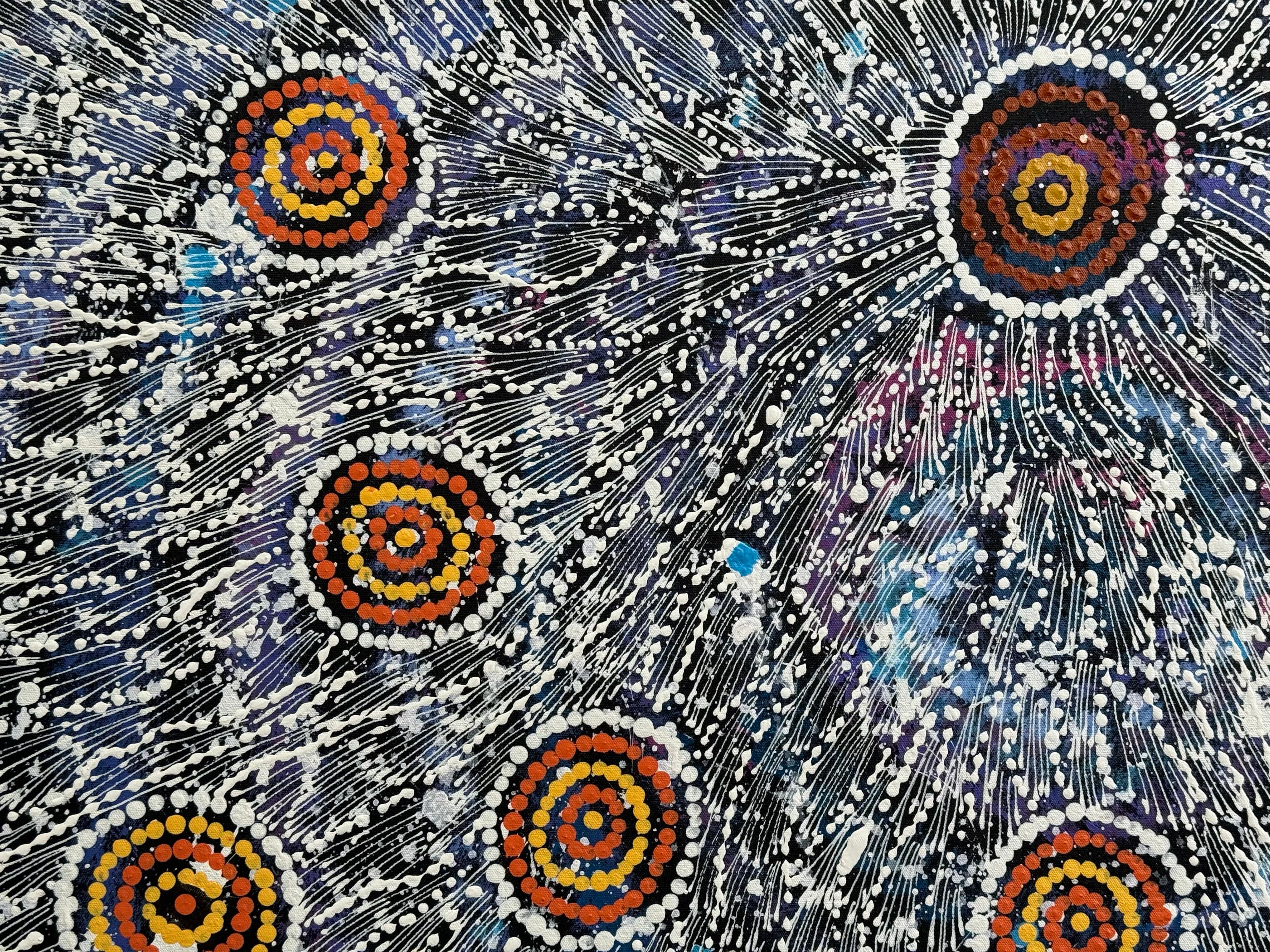 Maria Nampijinpa Brown - Seven Sisters Dreaming .63-4
