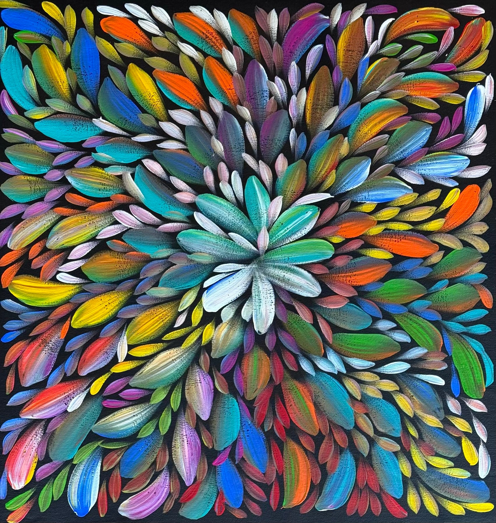 Louise Numina Napananka - Bush Medicine Leaves .49-17