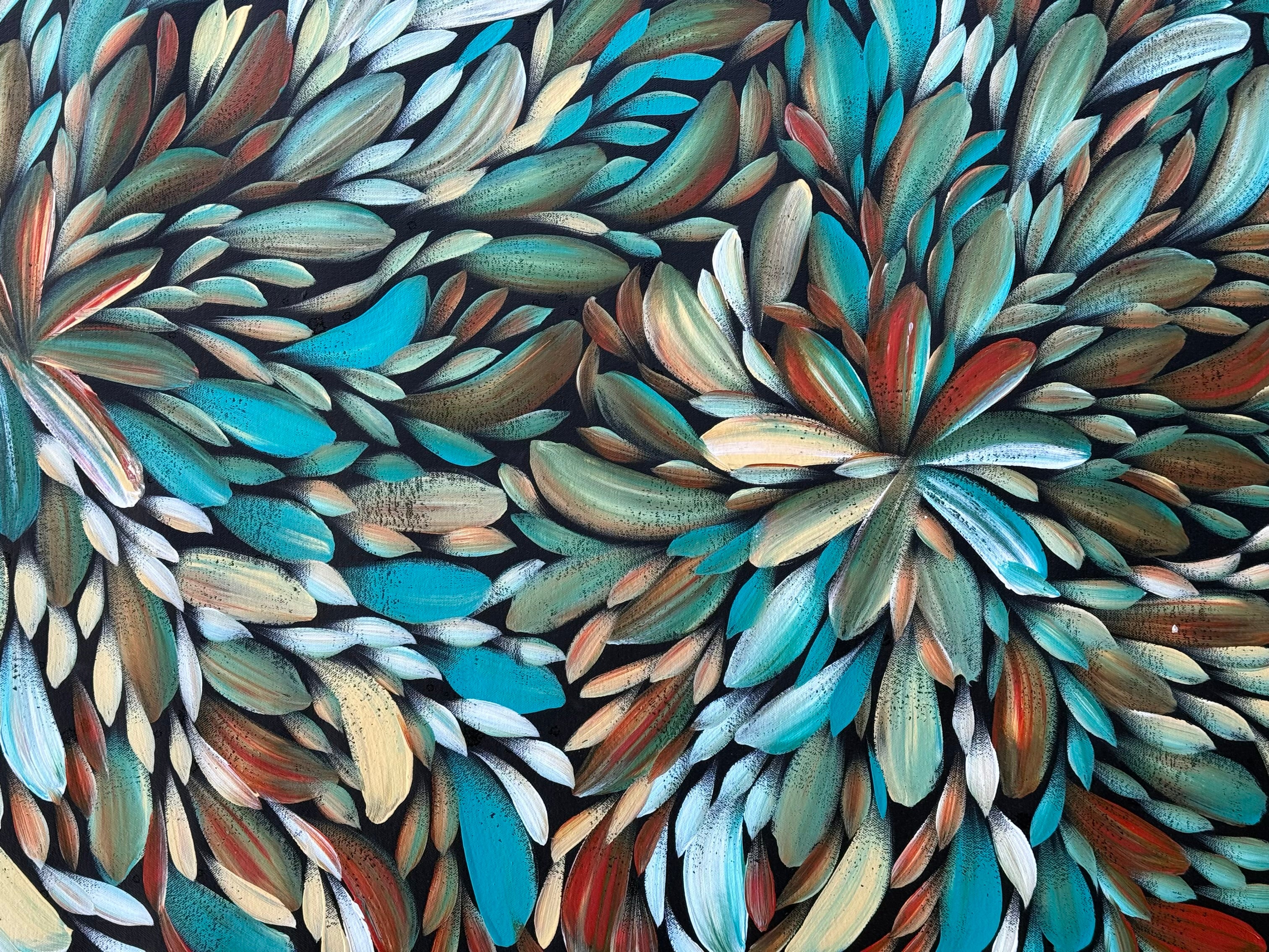 Louise Numina Napananka - Bush Medicine Leaves .42-6