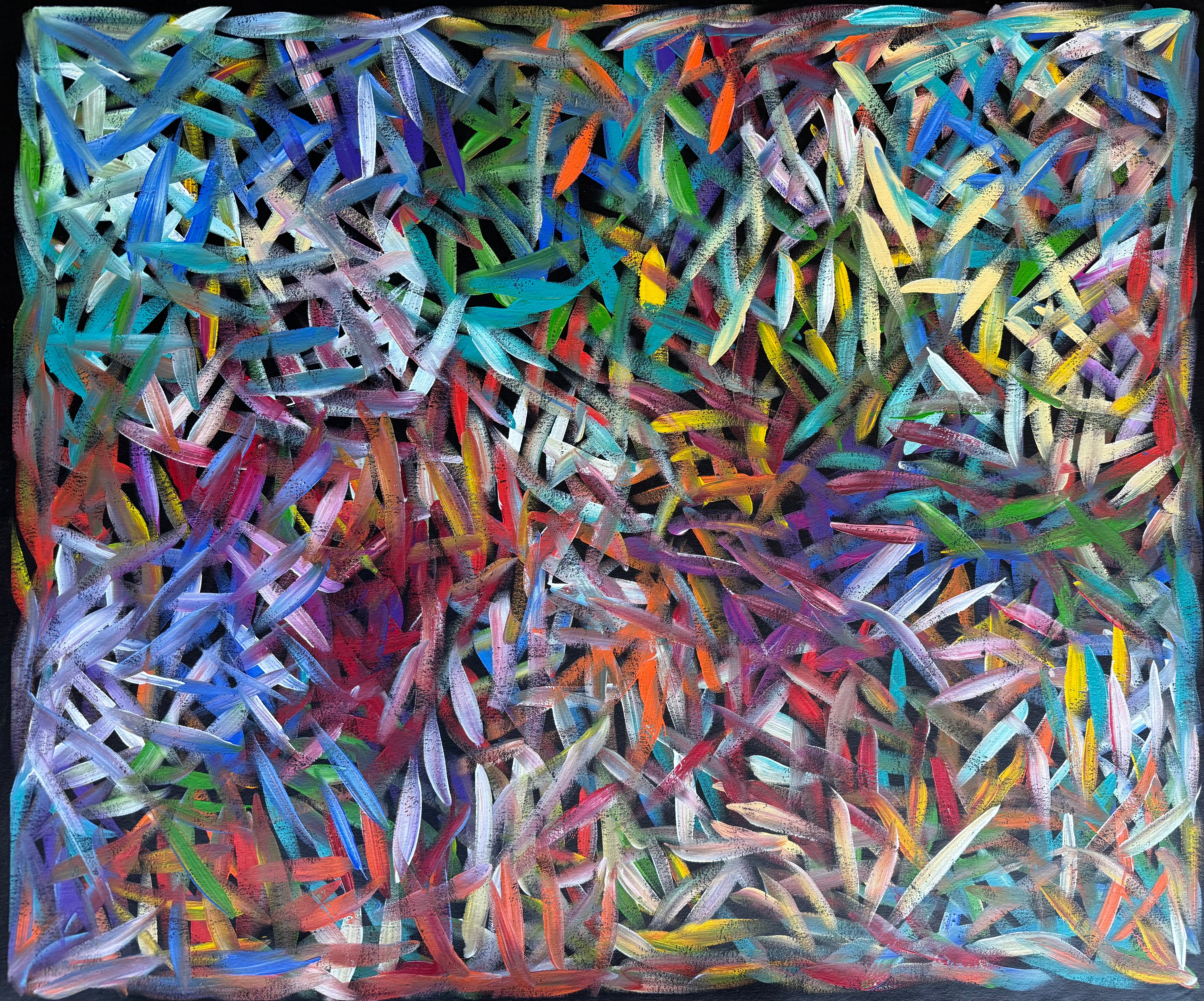 Louise Numina Napananka - Spinifex Grass .90-1