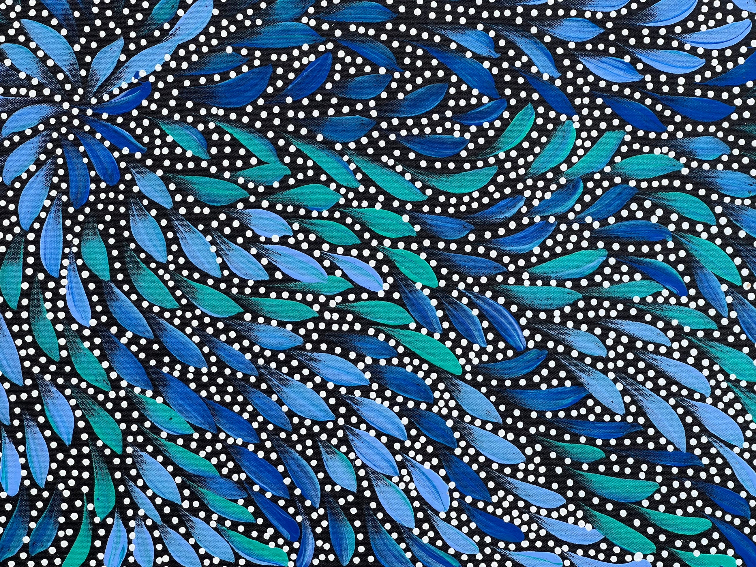 Caroline Numina - Seeded Bush Medicine Leaves - 50x94cm .88-6