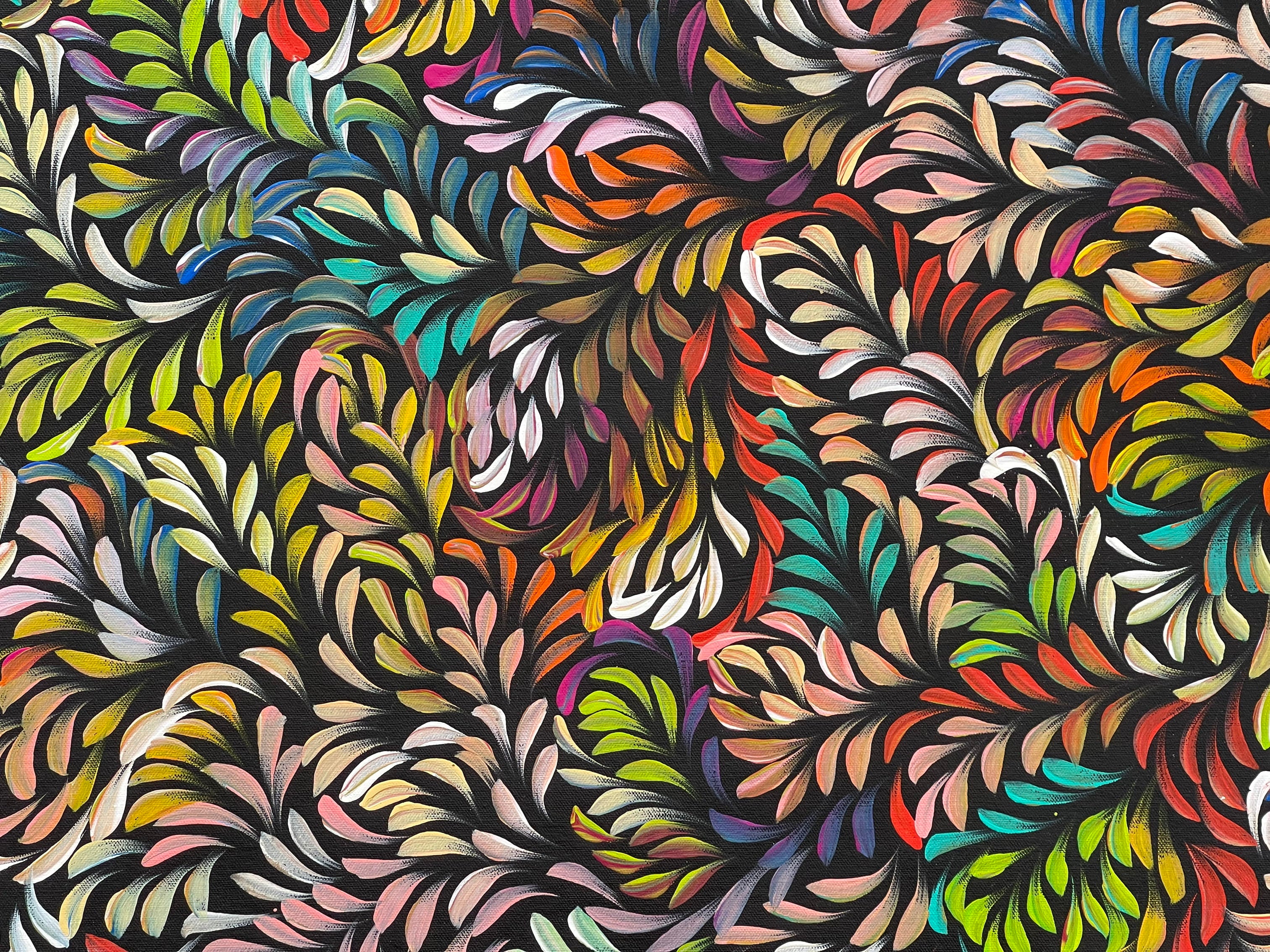 Caroline Numina - Bush Medicine Leaves - 152x90cm .60-12