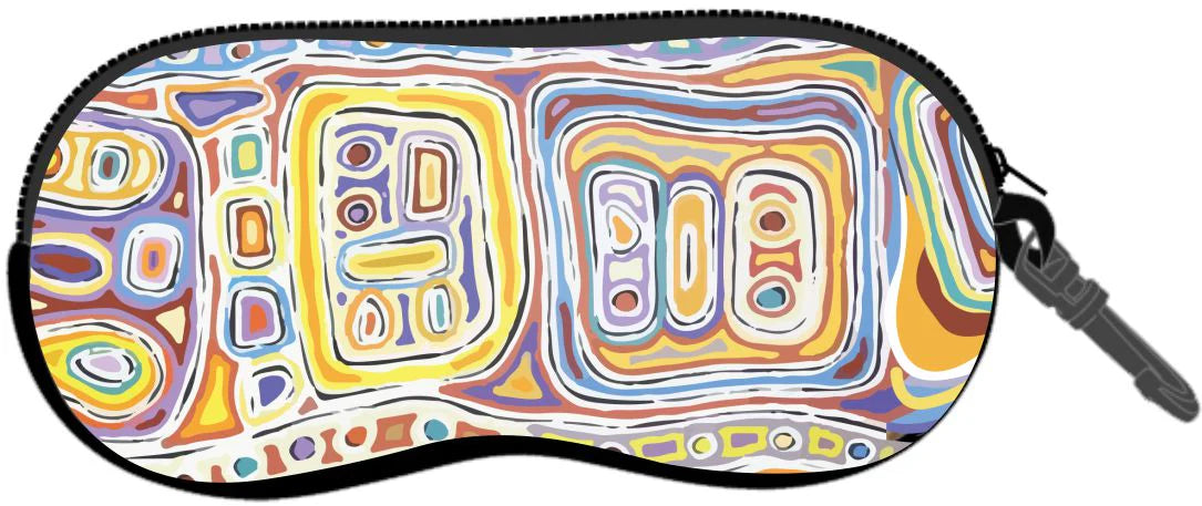 Neoprene Glasses Case - Felicity Robertson Nampitjinpa