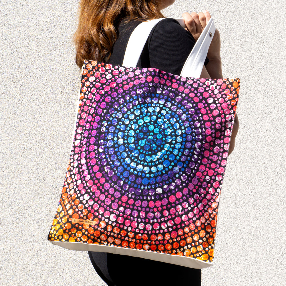 Foldable Cotton Bag - Olivia Wilson