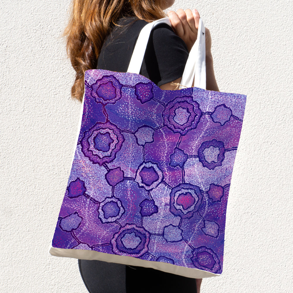 Foldable Cotton Bag - Pauline Singleton